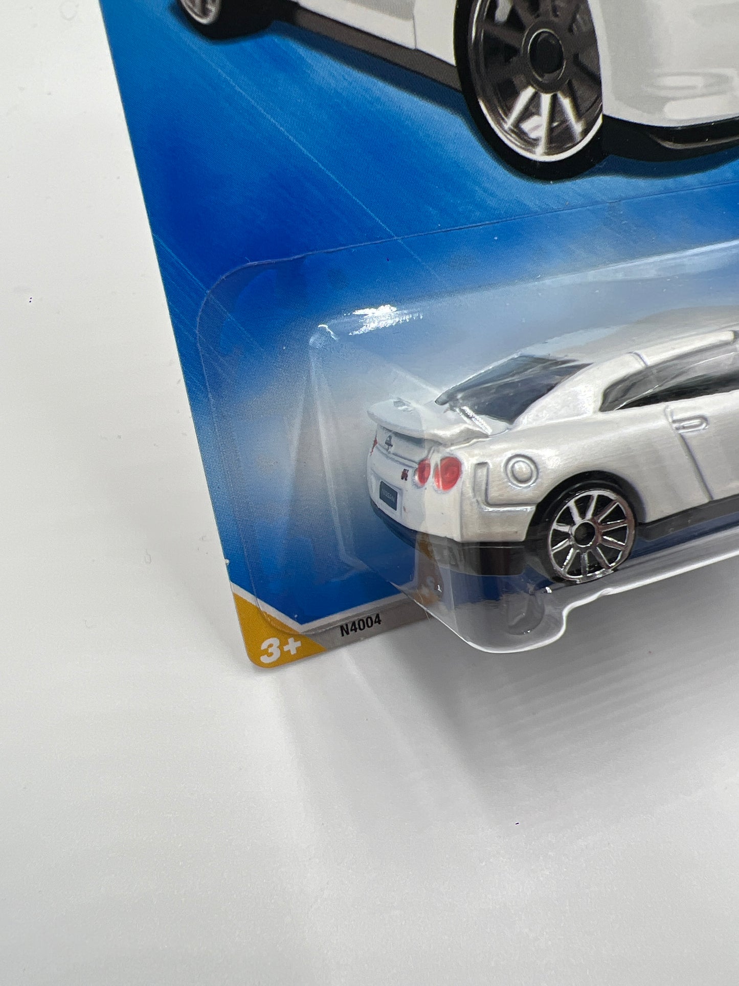 2009 Hot Wheels New Models #1 2009 Nissan GT-R White SR