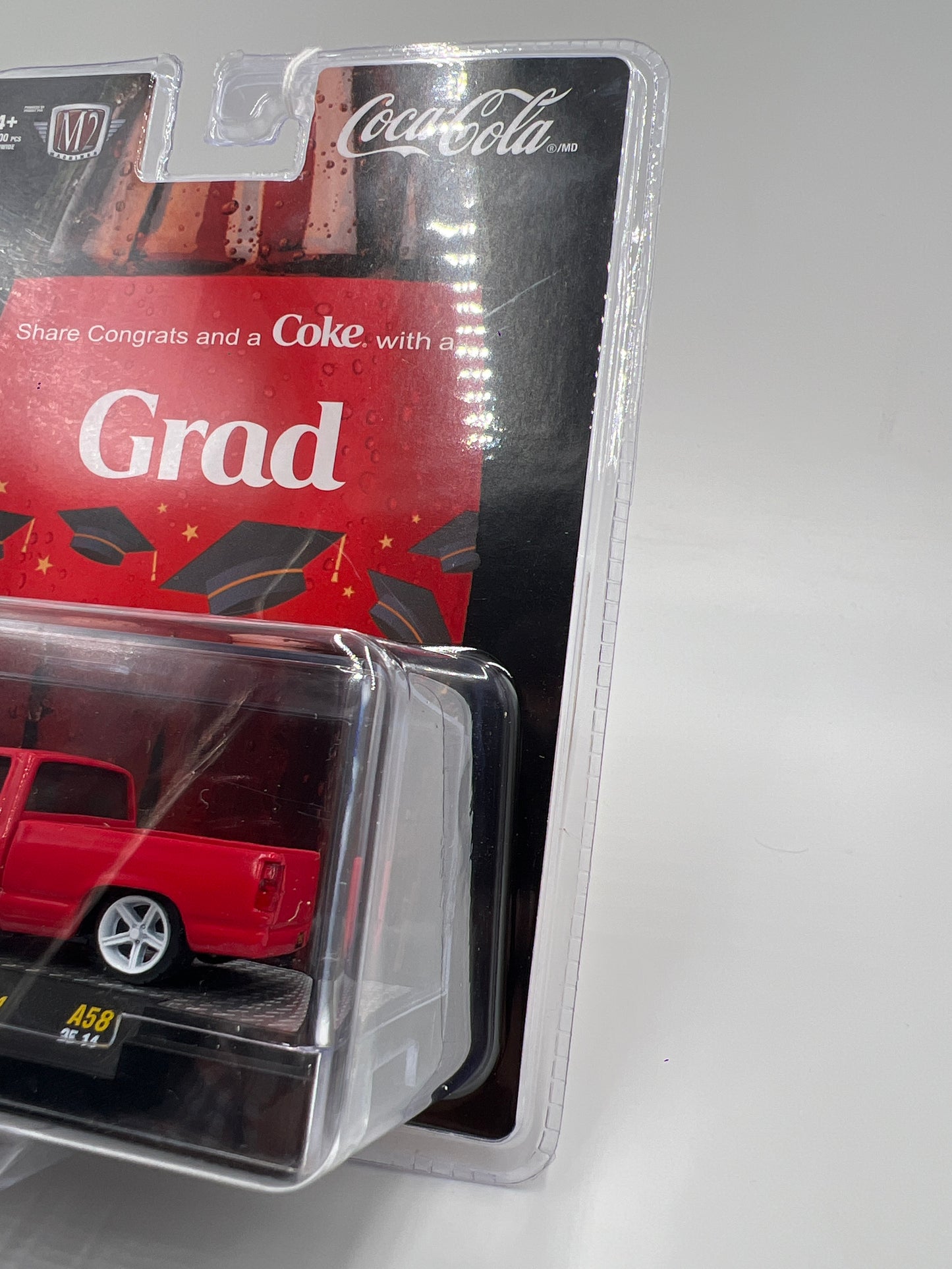 M2 Machines Coca Cola Grad 1992 Chevrolet C1500 SS 454 Red A58 197C