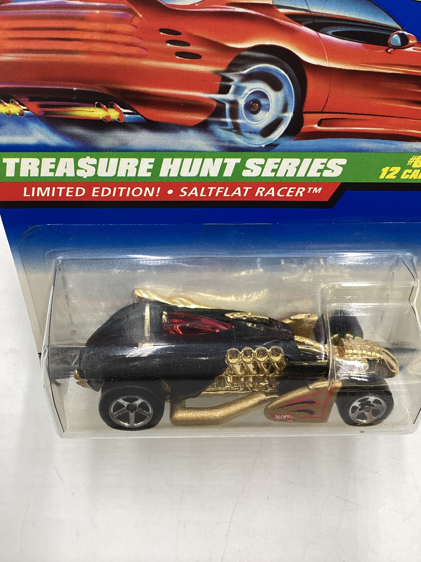 1998 Hot Wheels Treasure Hunt 6/12 Saltflat Racer #754 277K