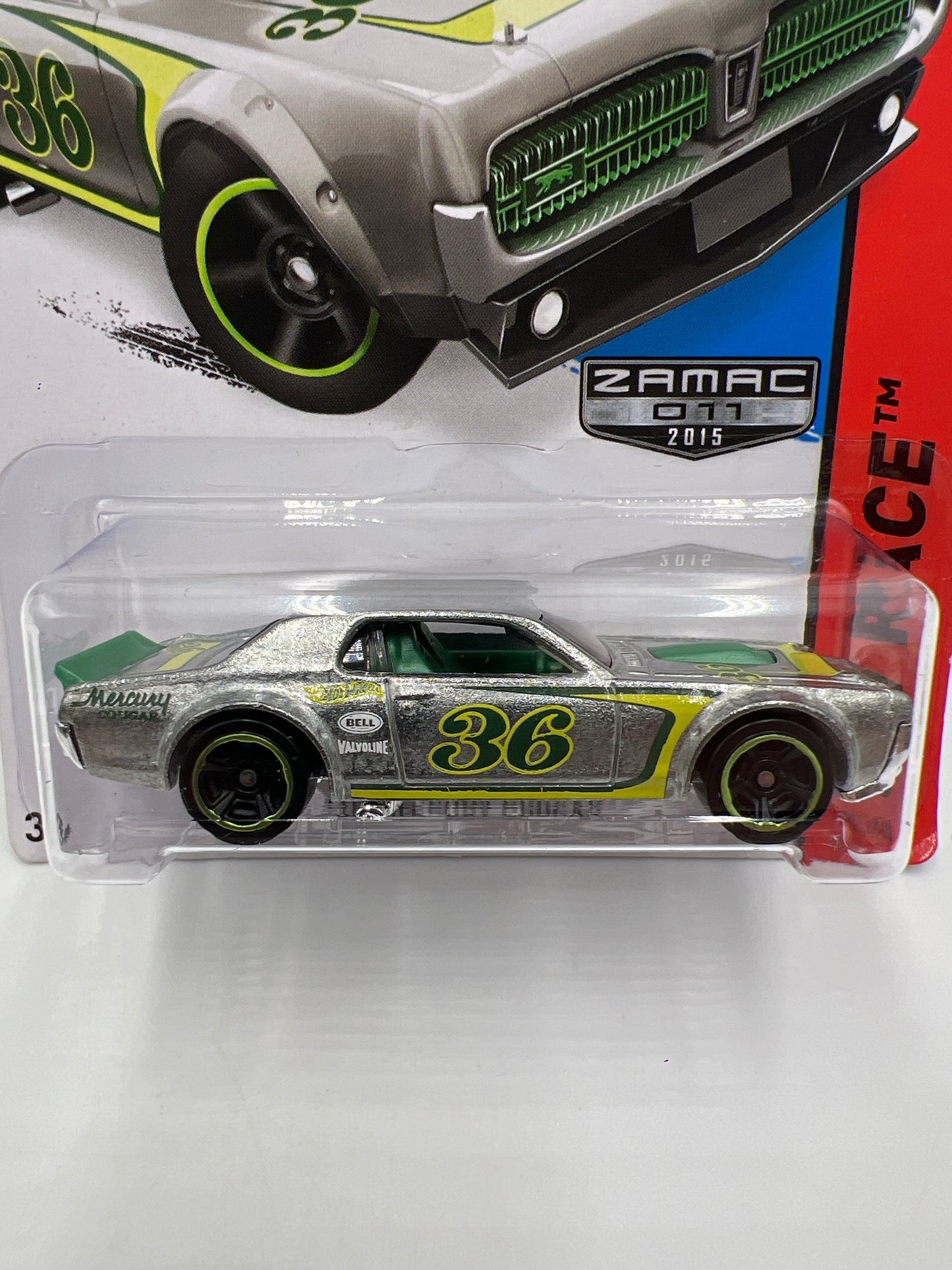 2015 Hot Wheels Walmart Exclusive Zamac 11 #181 68 Mercury Cougar 148G