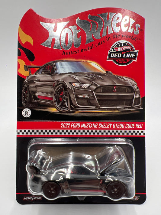 Hot Wheels RLC 2022 Ford Mustang Shelby GT500 Code Red W/Protector