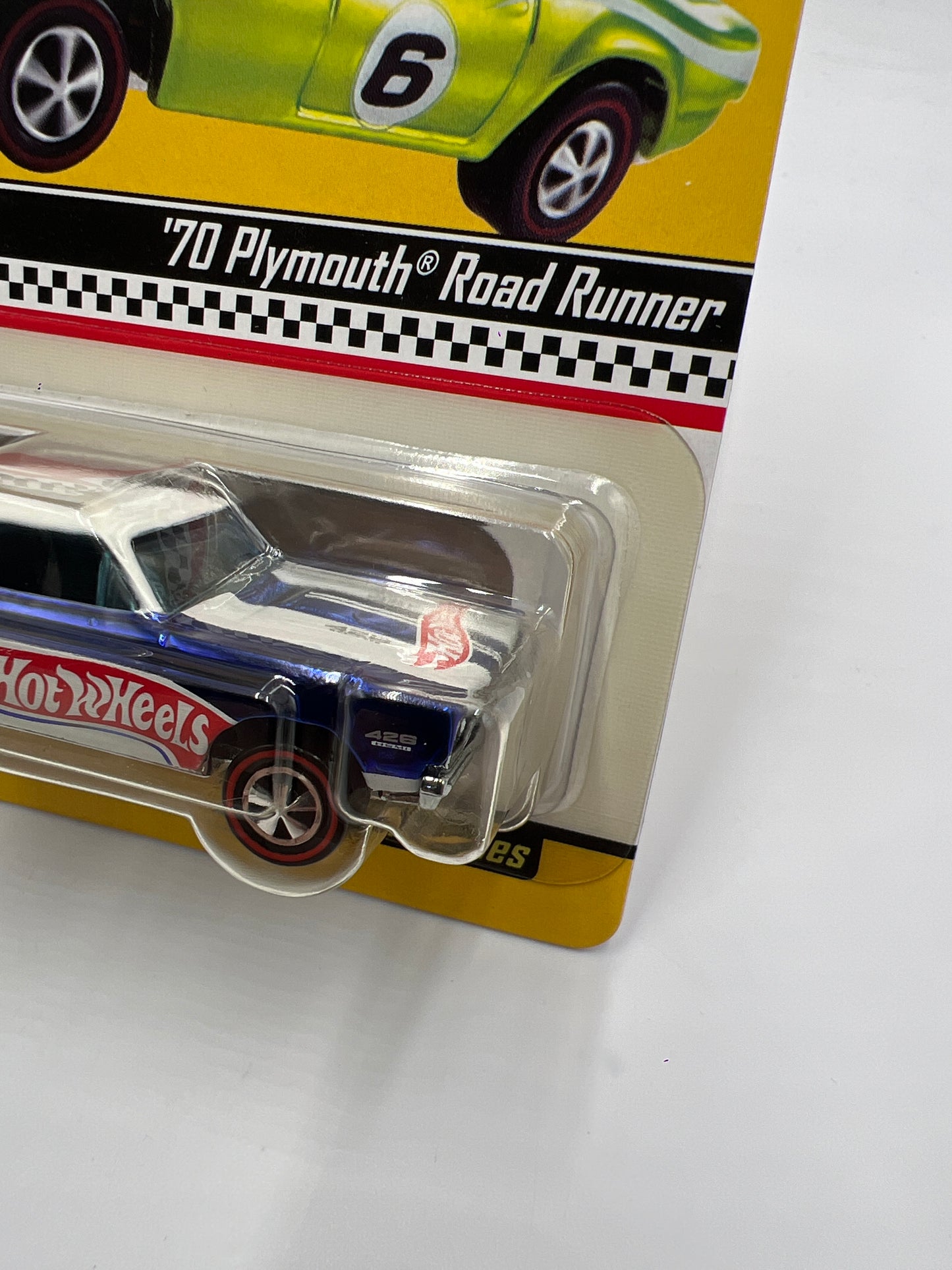 2007 Hot Wheels 21st Annual Collectors Convention 1628/10000 70 Plymouth Road Runner Blue W/Protector