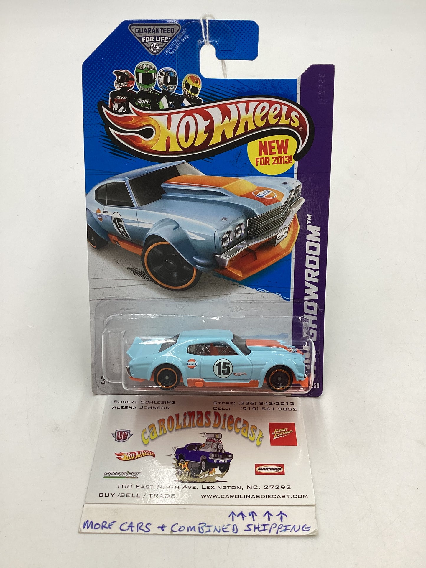 2013 HW Showroom #250 70 Chevy Chevelle SS Gulf