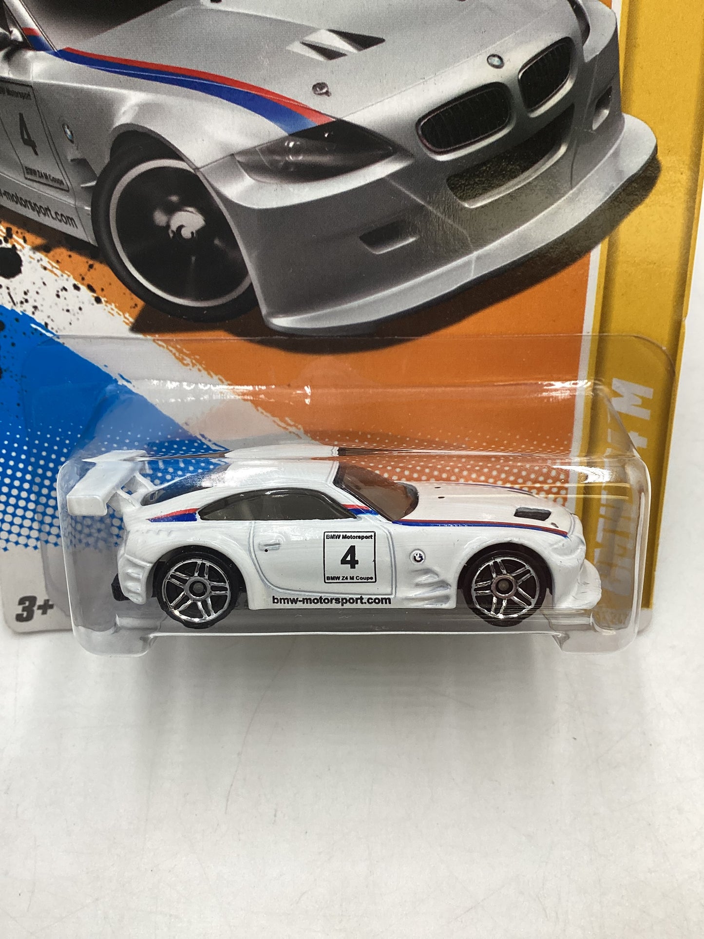 2012 Hot Wheels #018 BMW Z4 M White 107H