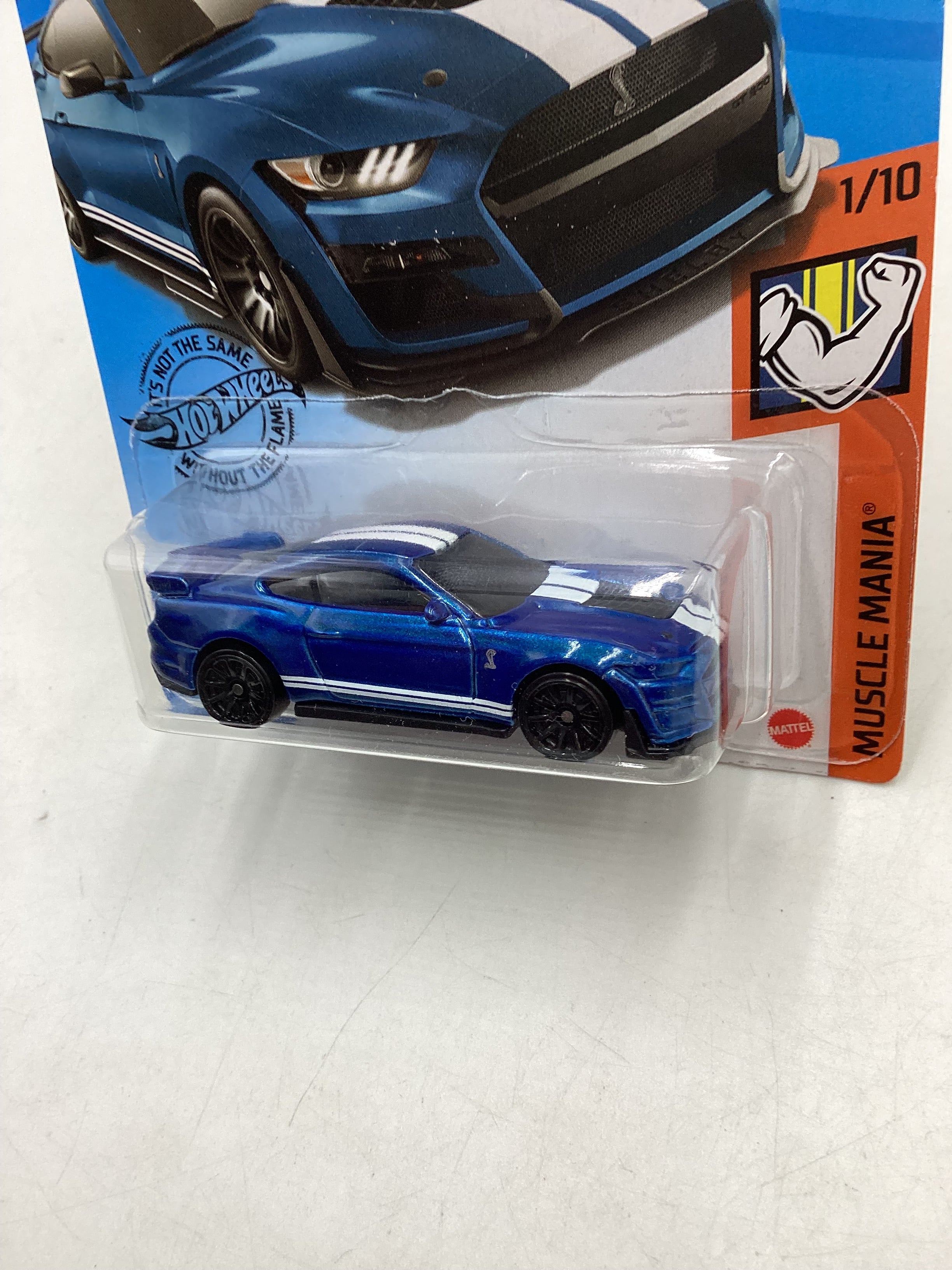 2020 Hot wheels #248 2020 Ford mustang Shelby GT500 Blue 26A