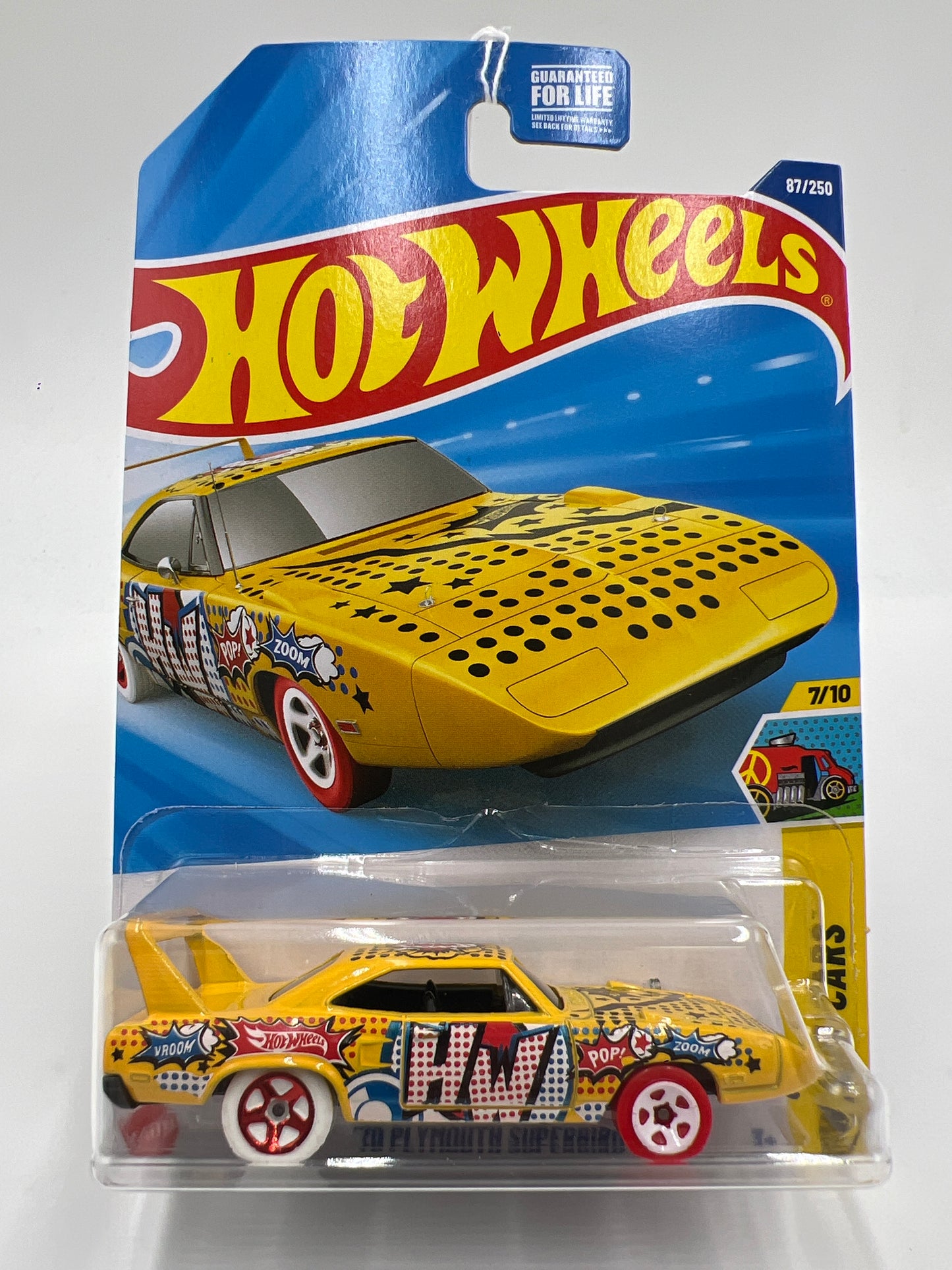 2025 Hot Wheels D Case #87 70 Plymouth Superbird Yellow 59F