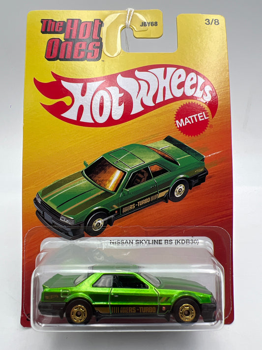 Hot Wheels Target Exclusive The Hot Ones #3 Nissan Skyline RS KDR30 Green