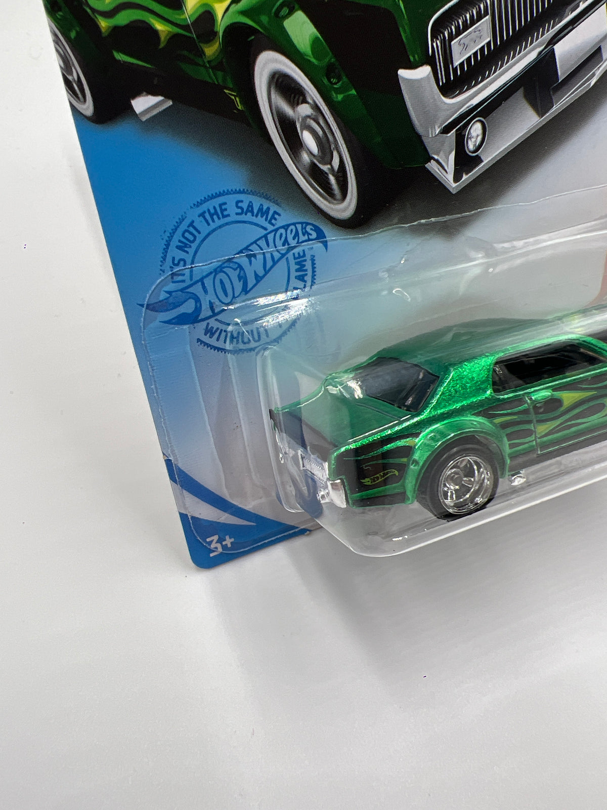 2021 Hot Wheels Super Treasure Hunt #207 68 Mercury Cougar Green W/Protector
