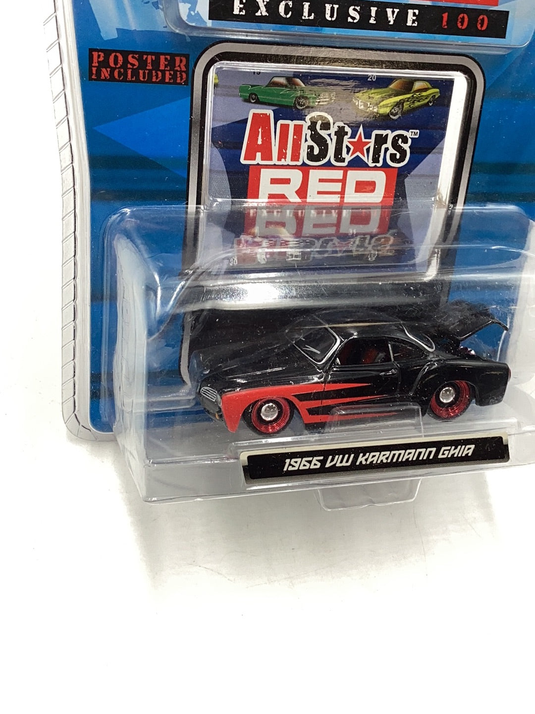 Maisto Target exclusive all stars red 1966 VW Karmann Gaia