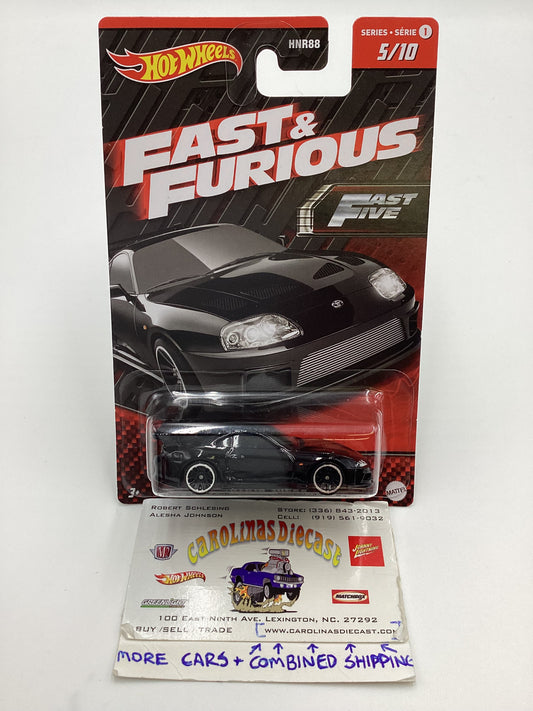 2024 Hot Wheels Fast & Furious Series 1 #5 Toyota Supra with protector