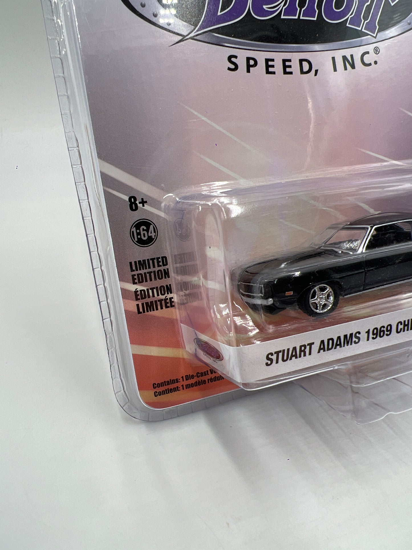 Greenlight Detroit Speed Series 1 Stuart Adams 1969 Chevrolet Camaro Tux Black 178B