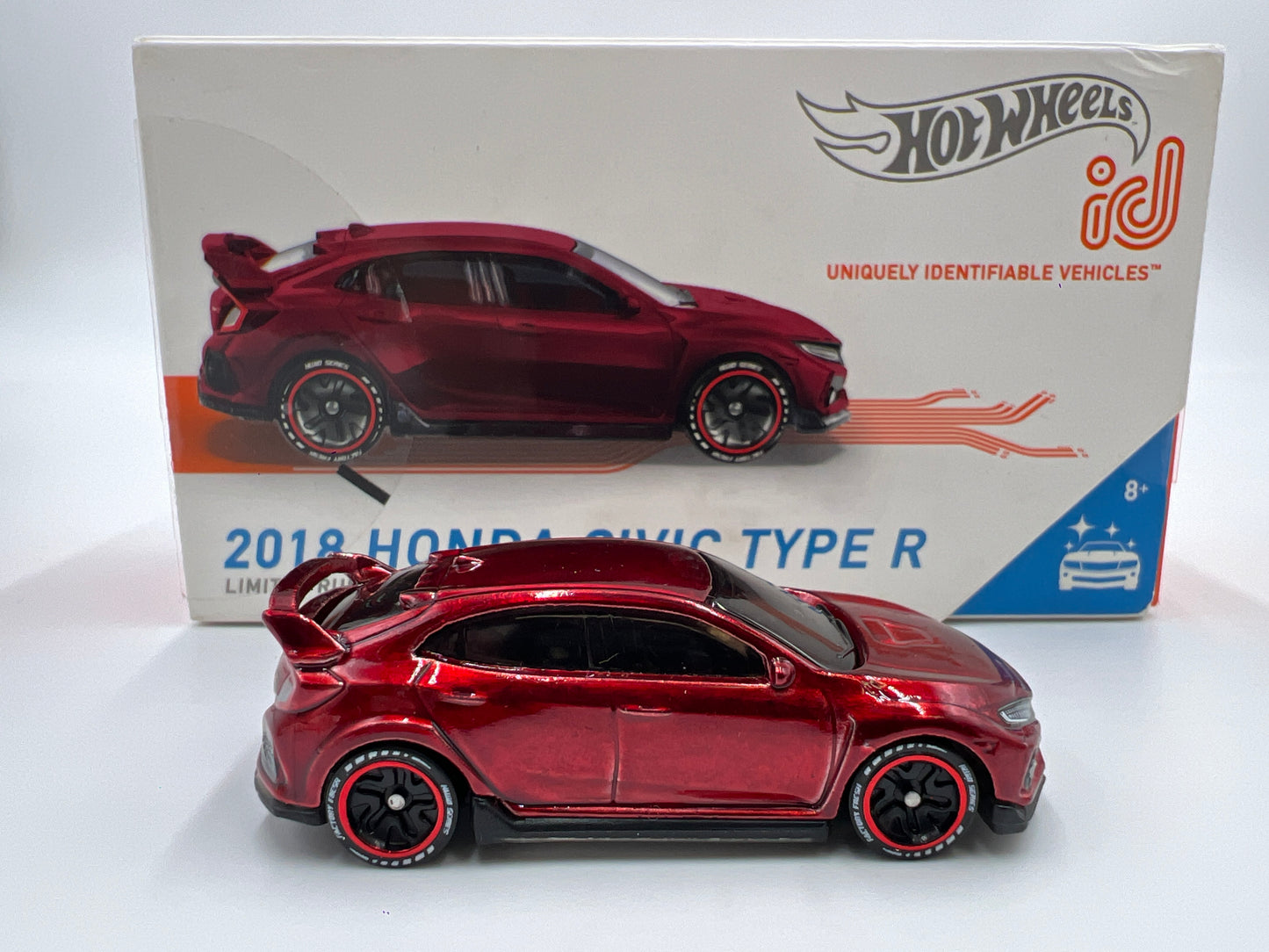 Hot Wheels iD Factory Fresh Series 2 #4 2018 Honda Civic Type R Red Opened