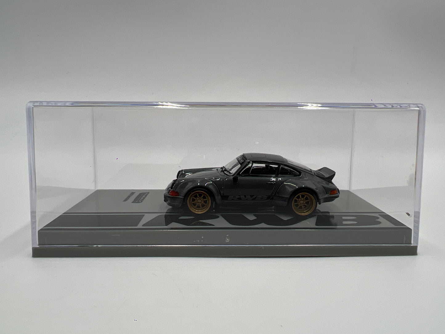 Tarmac Works x Hobby 64 Porsche RWB Backdate Gray