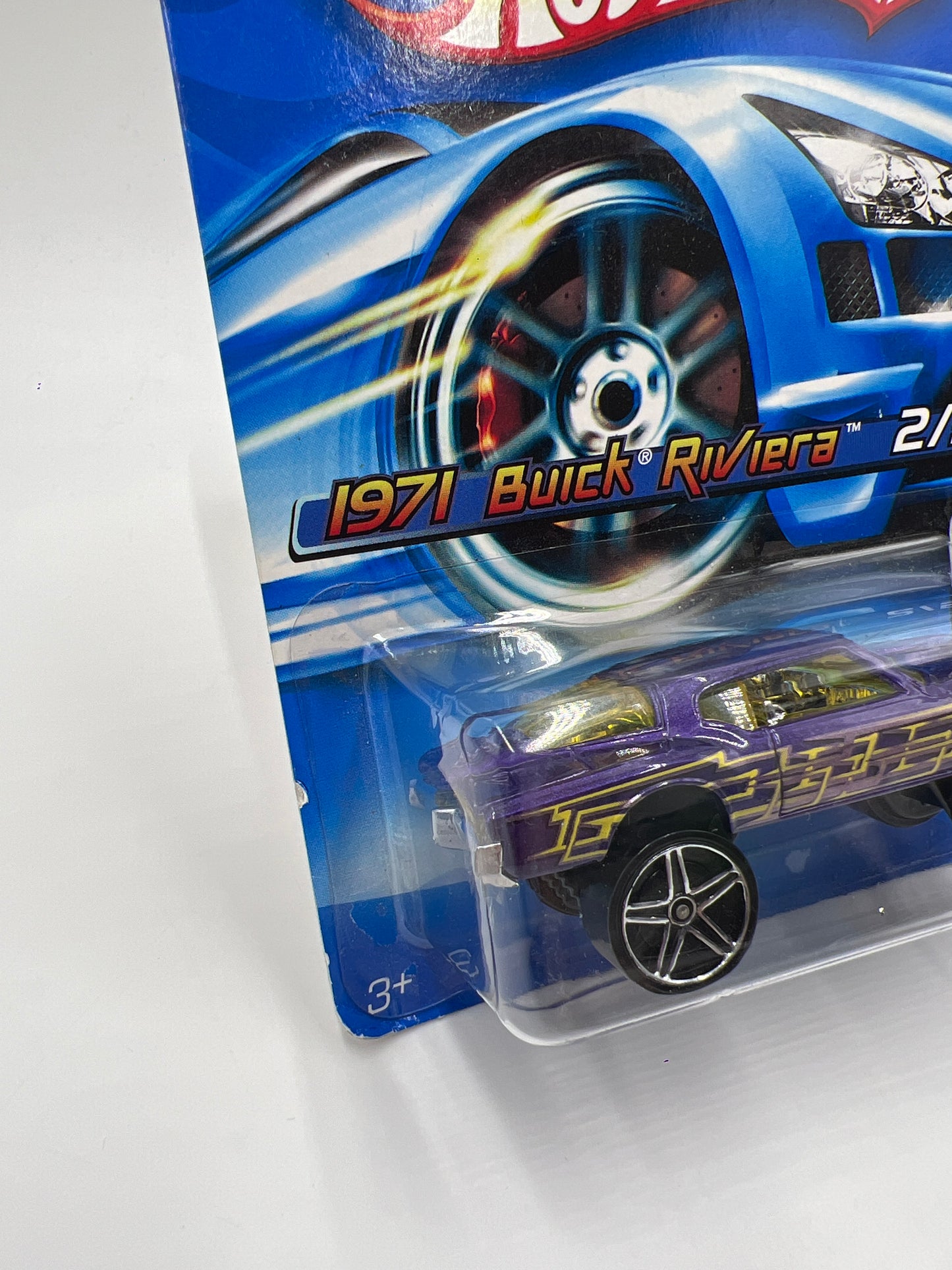 2006 Hot Wheels #102 Hi-Rakers 1971 Buick Riviera Purple 56A