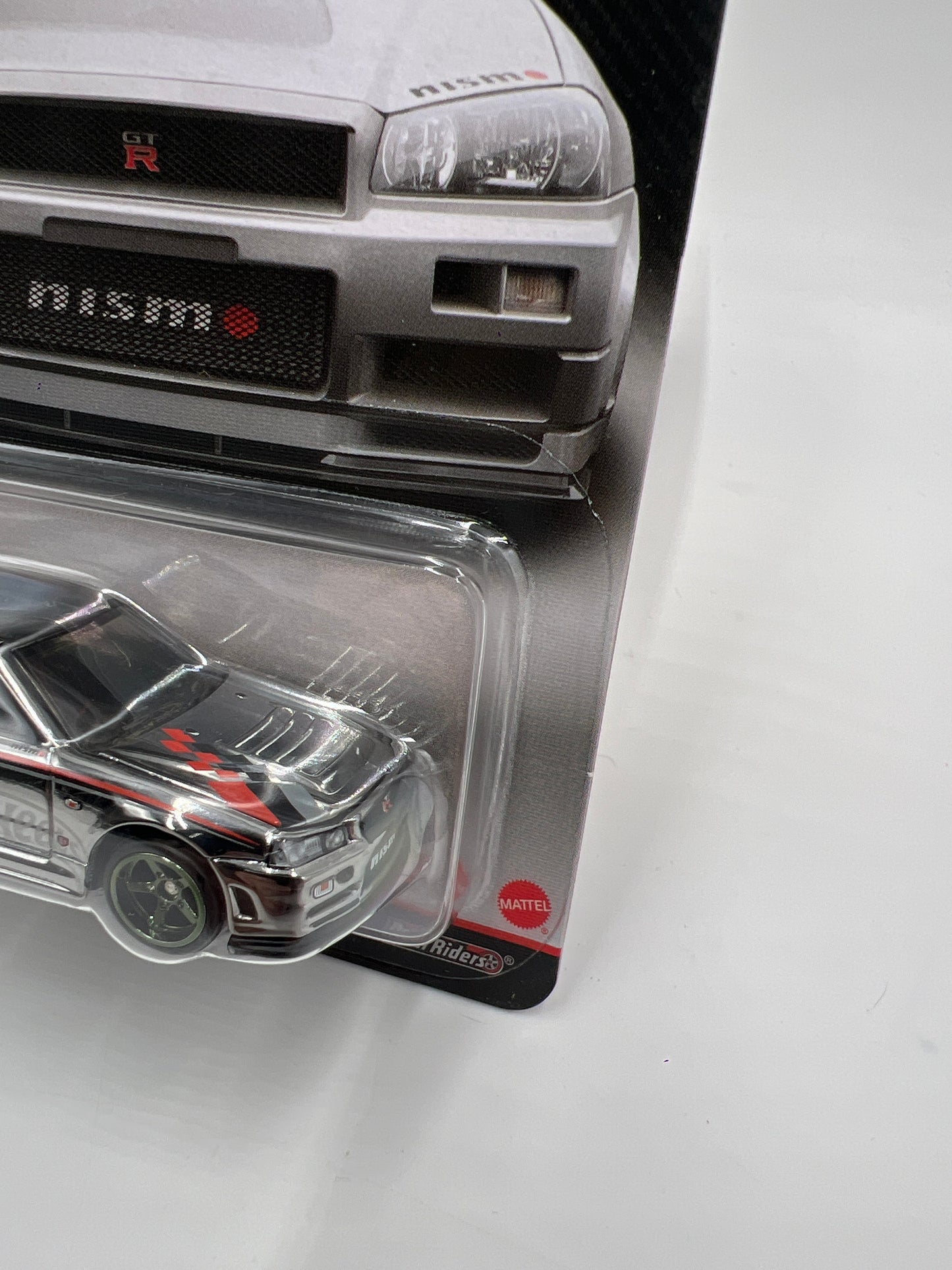 Hot Wheels RLC #6016/30000 Nismo Nissan Skyline GT-R BNR34 Chrome W/Protector