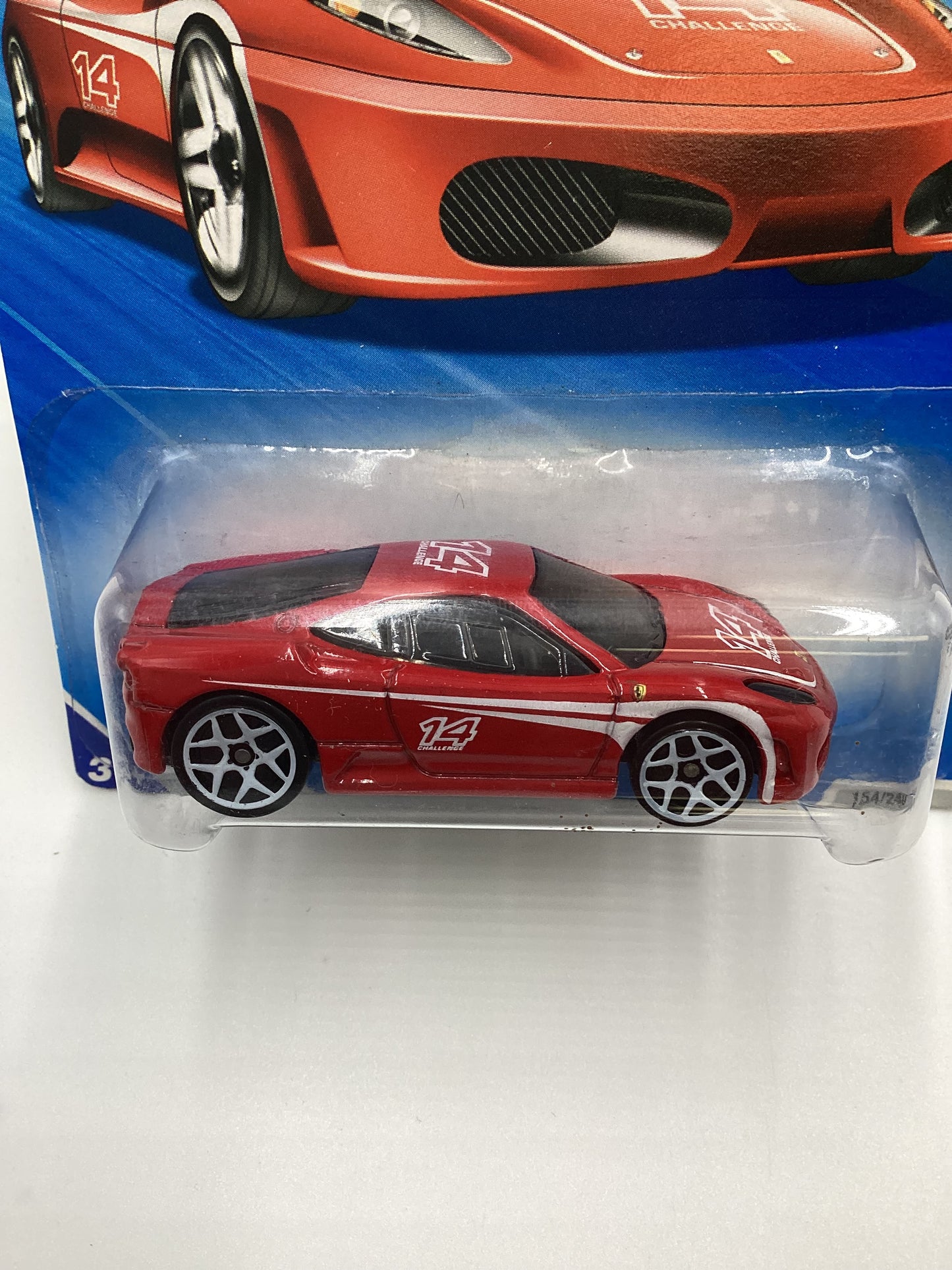 2010 Hot Wheels #154 Ferrari F430 Challenge Red SR