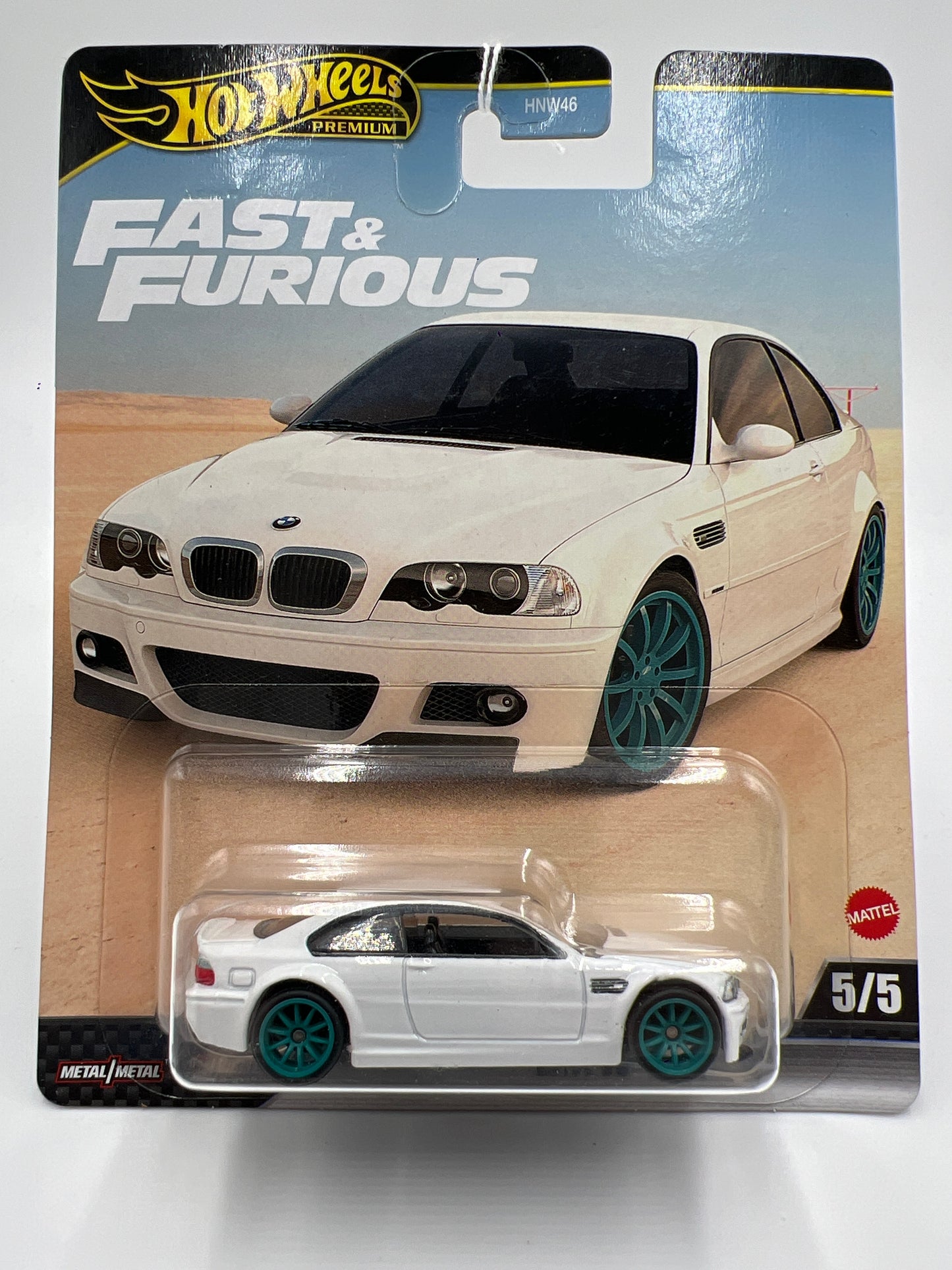 2024 Hot Wheels Gold Label Fast & Furious #5 BMW M3 White 248C