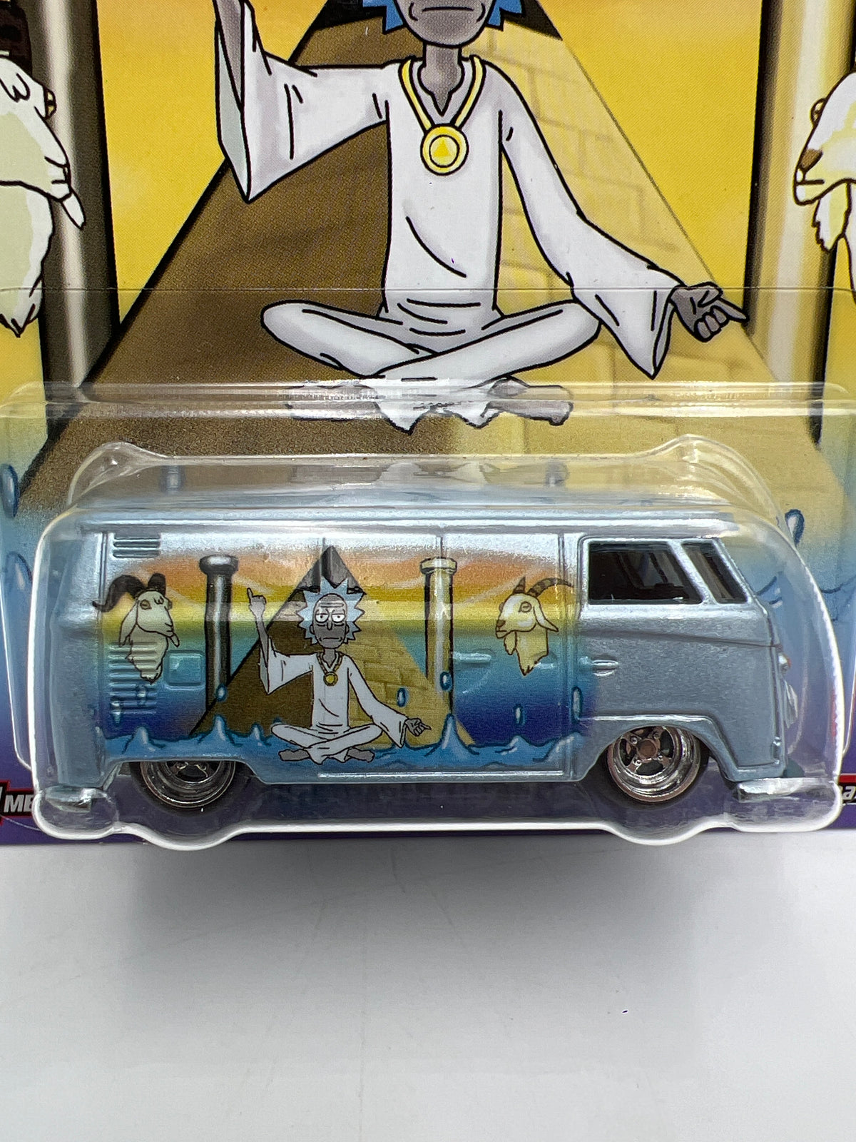 Hot Wheels Premium Rick And Morty #5 Volkswagen T1 Panel Bus W/Protector