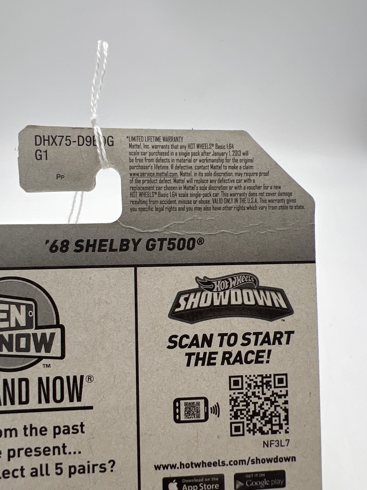 2016 Hot Wheels Then and Now #105 68 Shelby GT500 Orange 30G