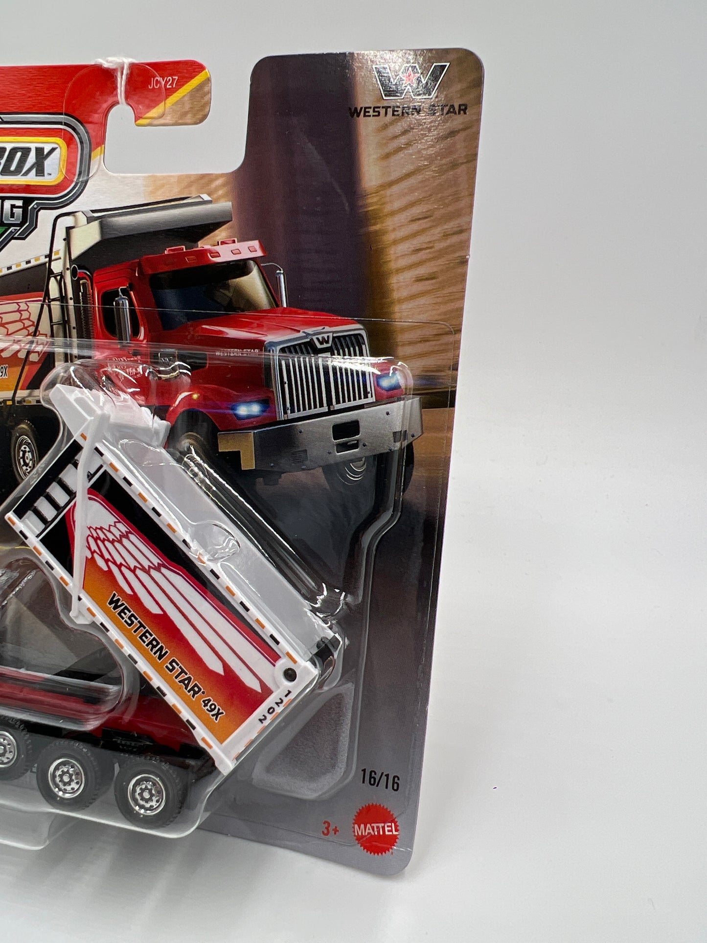 2025 Matchbox Working Rigs #16 Western Star 49X Red 164E