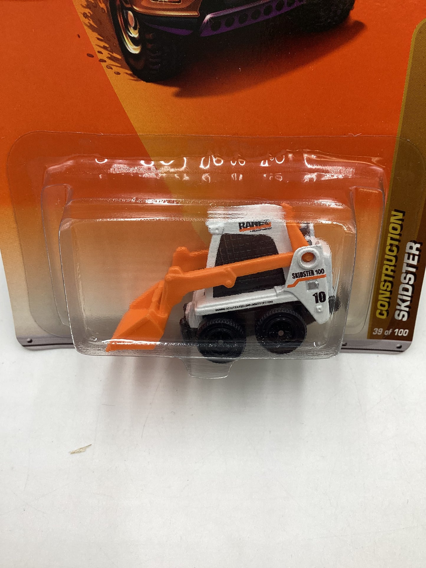 Matchbox 2010 #39 Construction Skidster White 206E