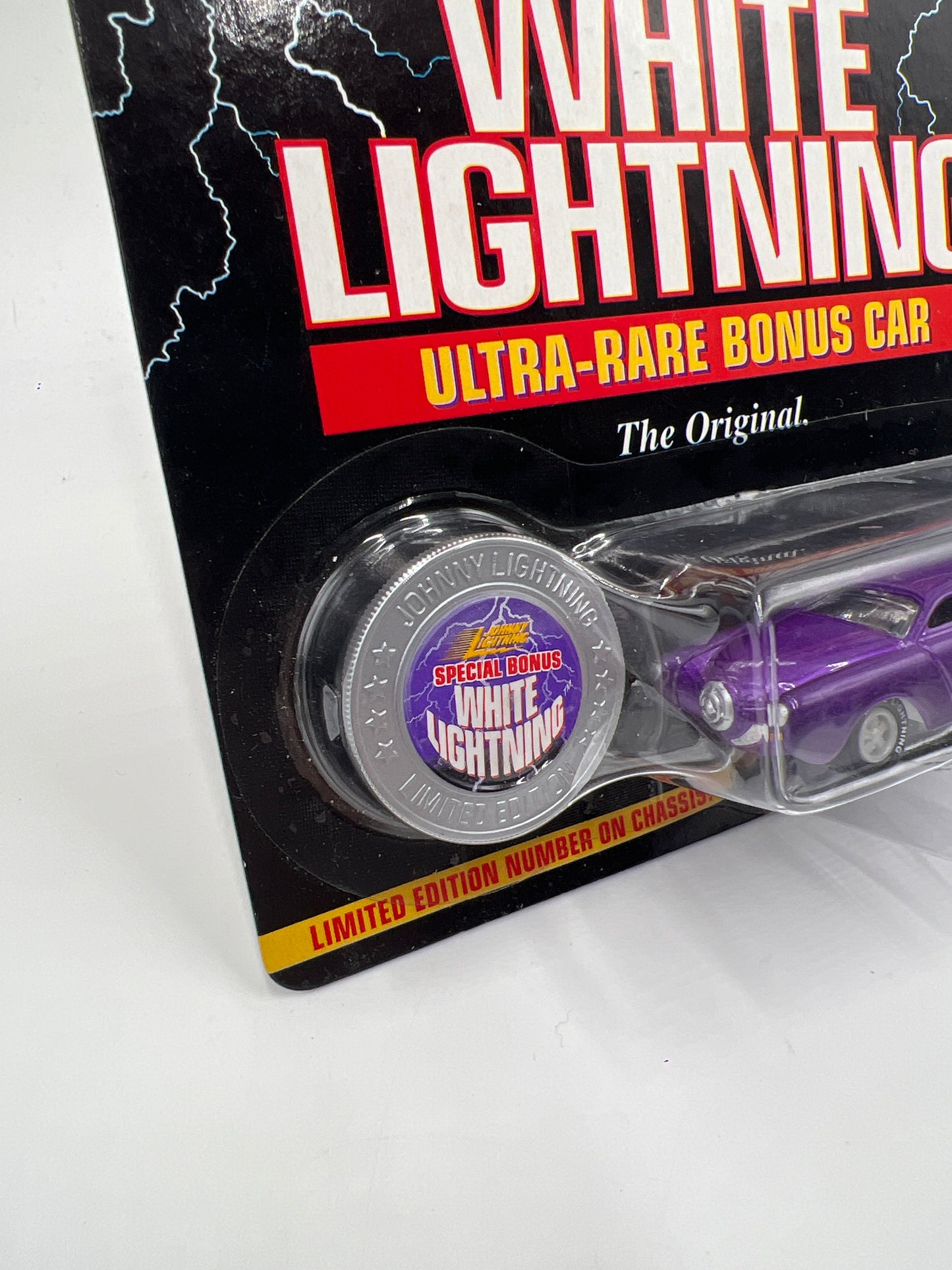Johnny Lightning White Lightning Chase Hot Rods #47 Frankenstude Purple