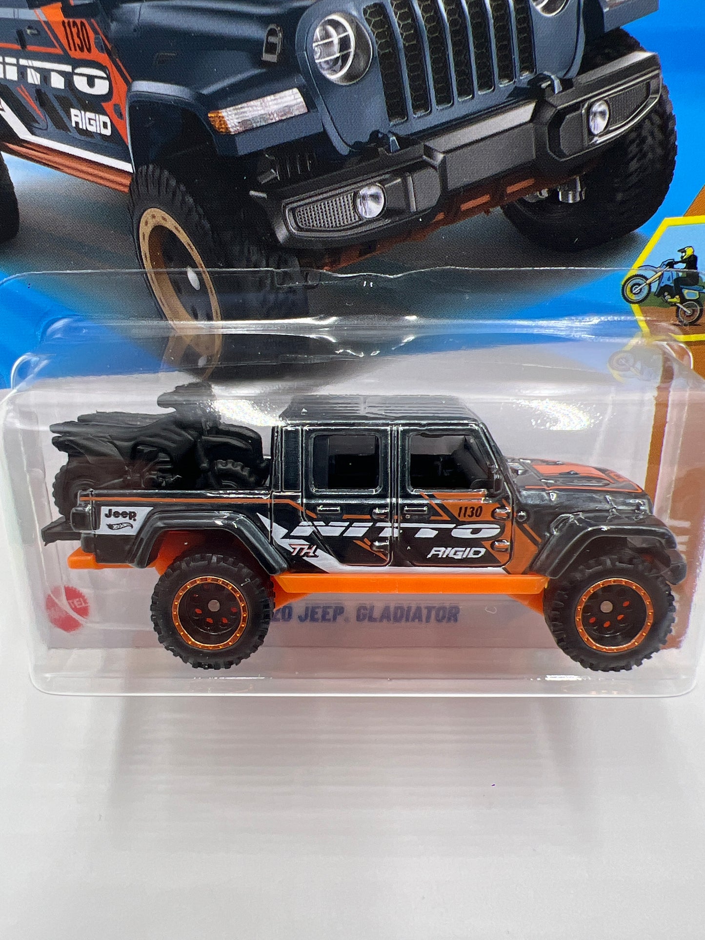 2025 Hot Wheels F Case Super Treasure Hunt #130 20 Jeep Gladiator Nitto W/Protector