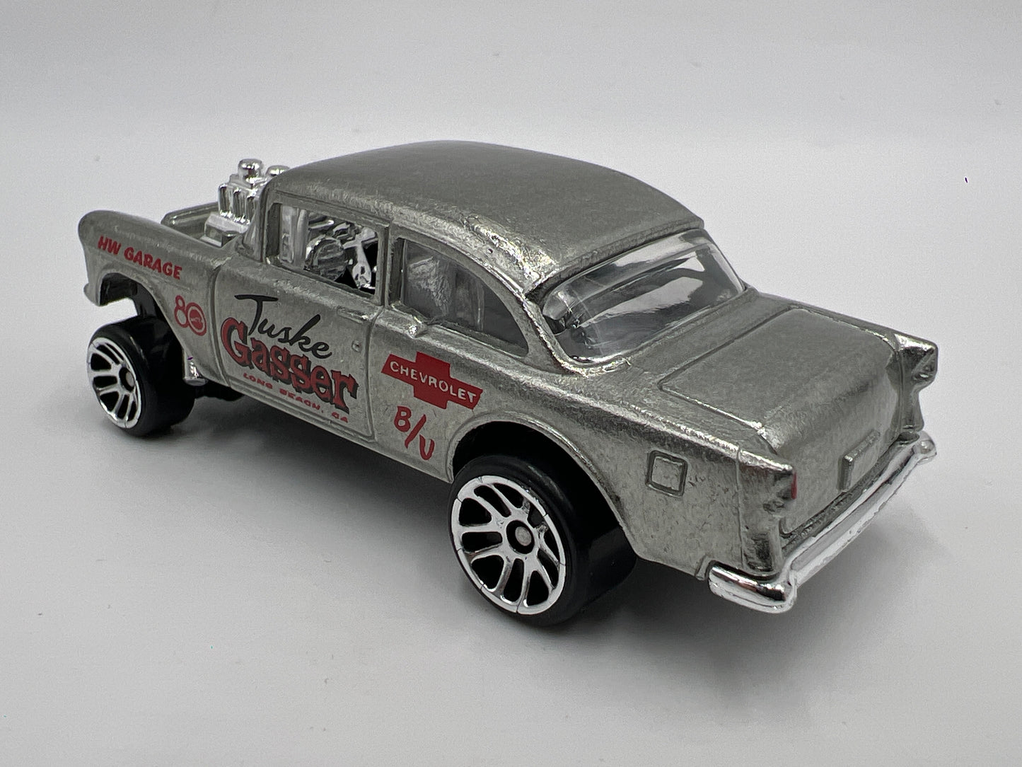 2025 Hot Wheels Mattel 80 Years Replay The Classics Zamac 55 Chevy Bel Air Gasser Loose