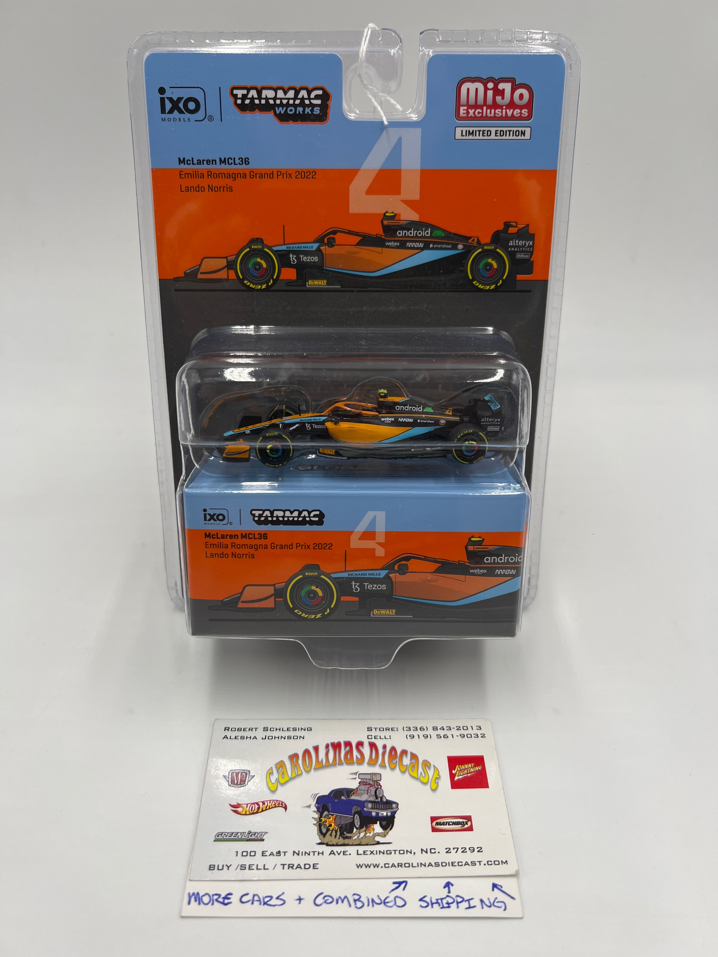 Tarmac Works X IXO Models Mijo Exclusives 2022 Grand Prix Lando