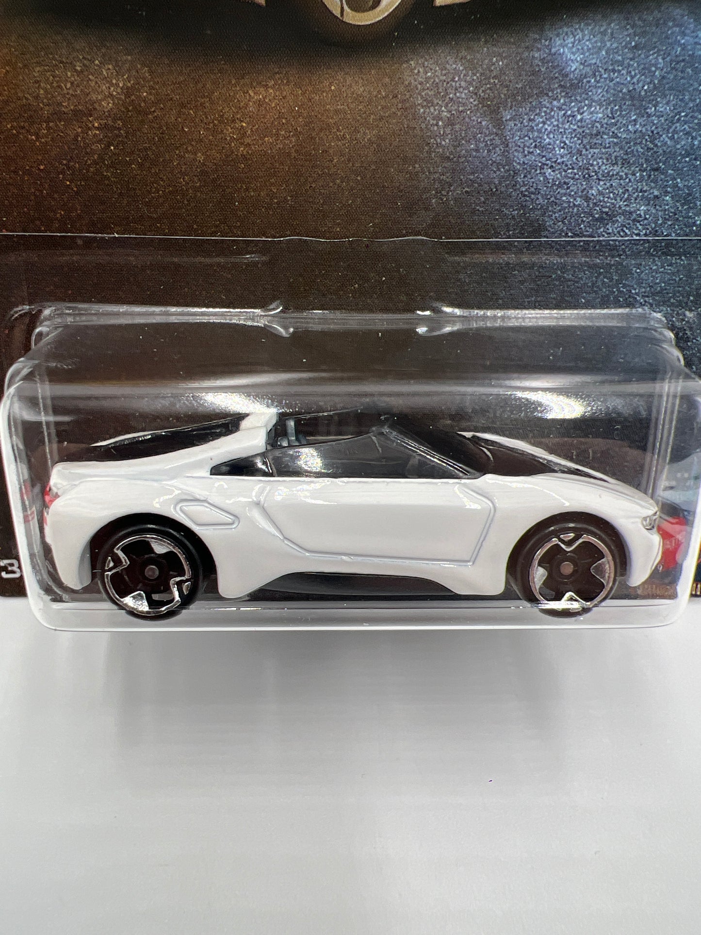 2025 Hot Wheels Silver Series Hybrid Speed #1 BMW i8 Roadster White 150A