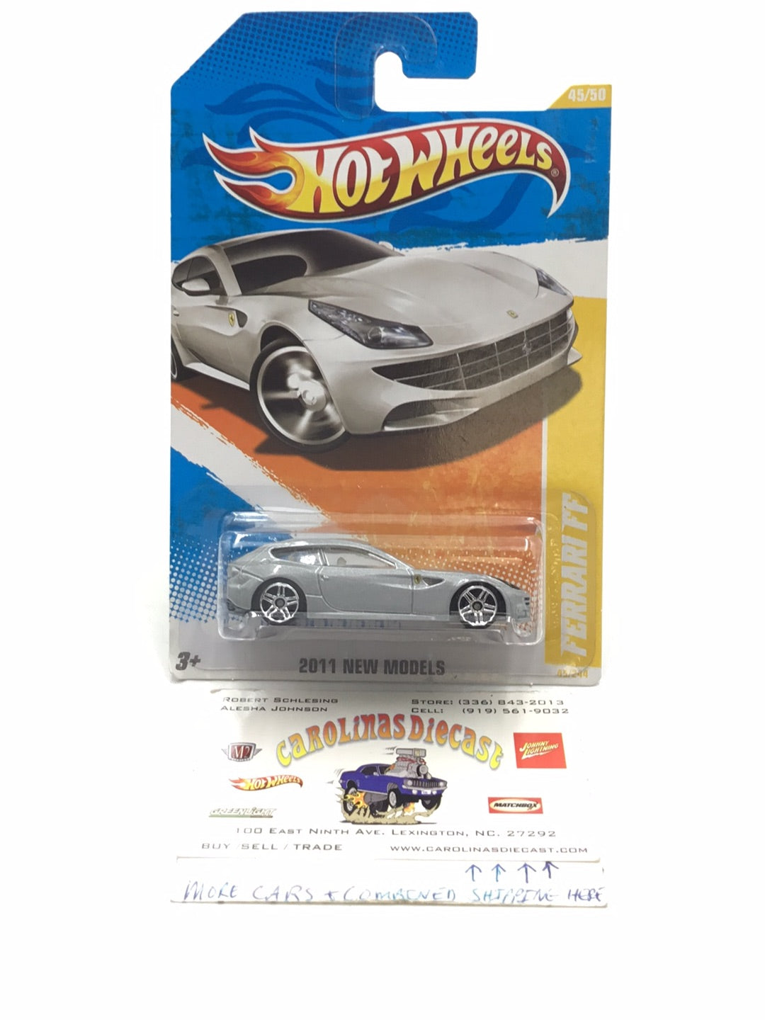 2011 Hot wheels #45 Ferrari FF