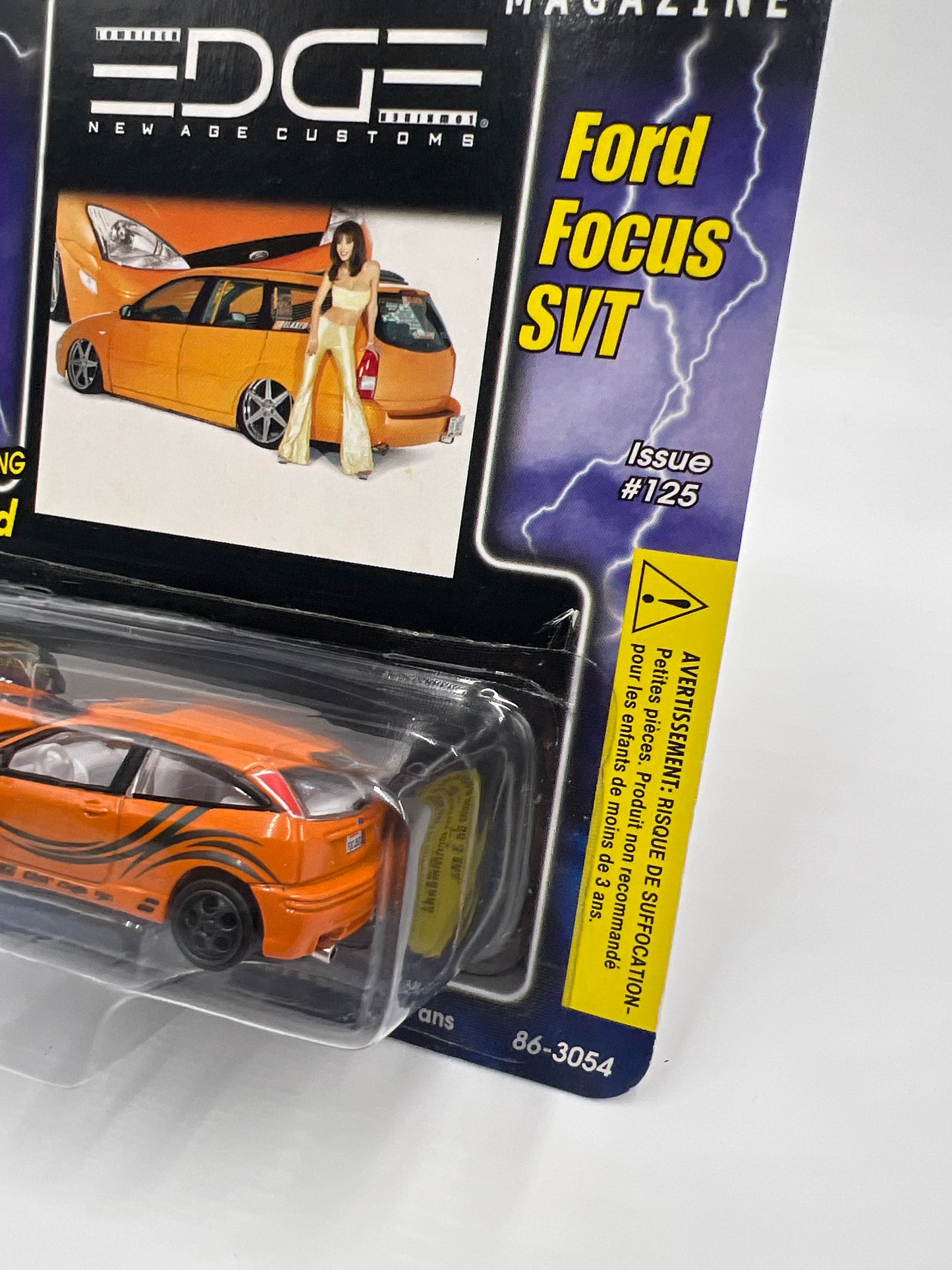 Revell Lowrider Edge Magazine New Age Customs #125 Ford Focus SVT Orange