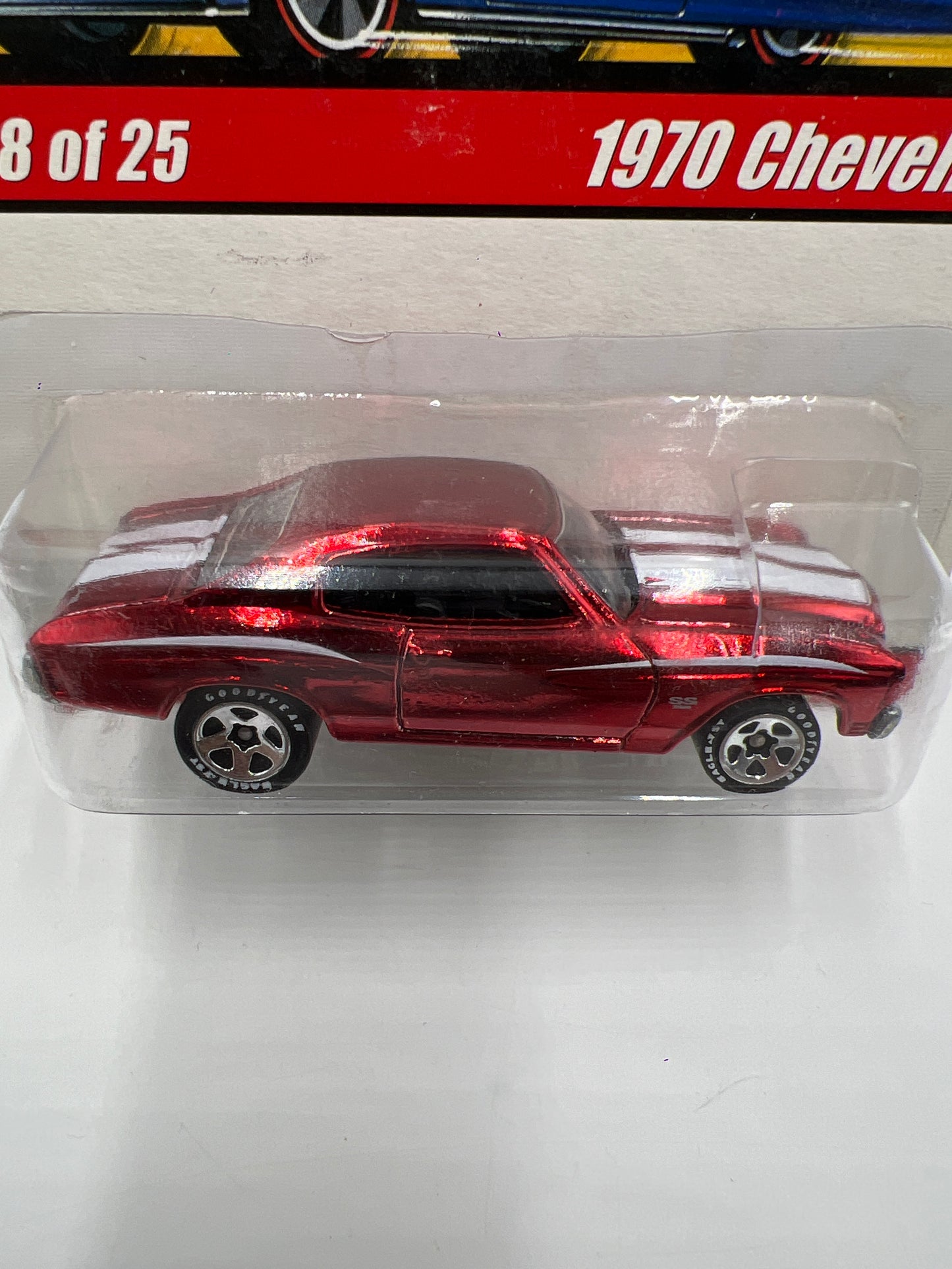 Hot Wheels Classics Series 1 #8 1970 Chevelle SS Red