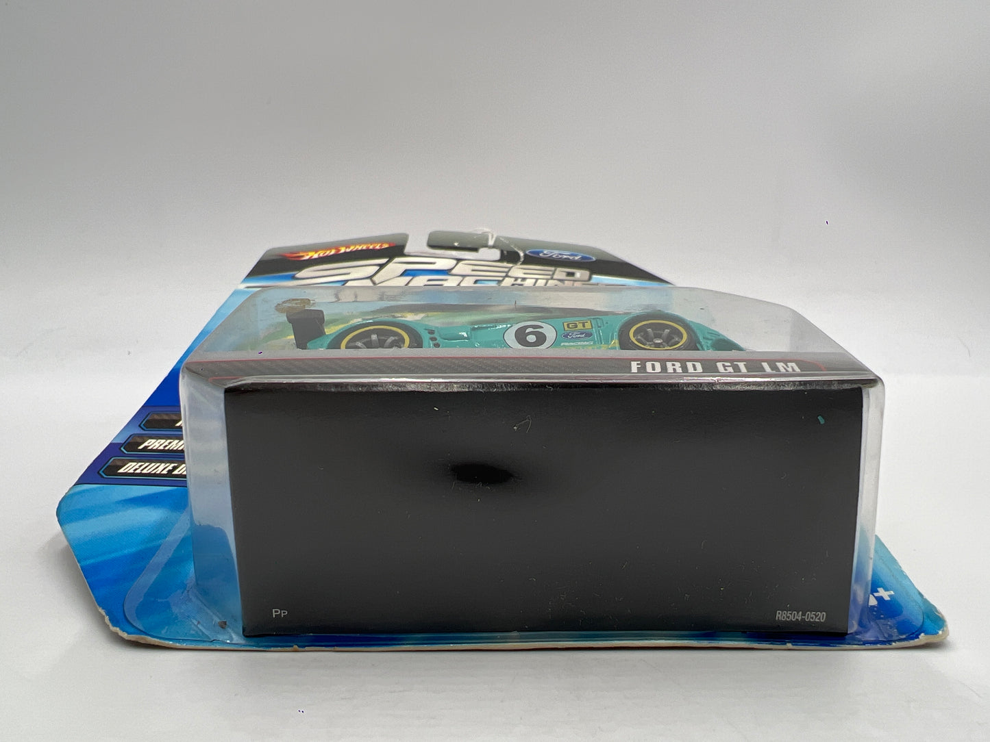 Hot Wheels Premium Speed Machines Ford GT LM Teal Card Not Perfect