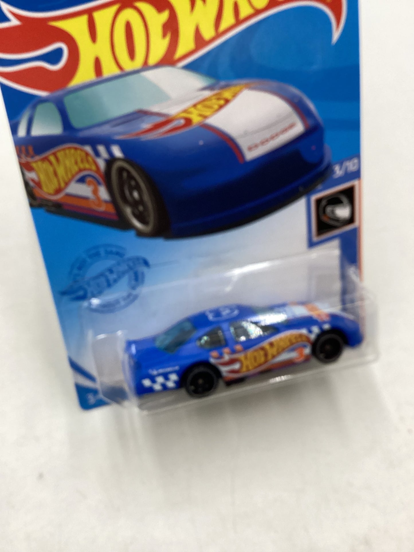 2021 Hot wheels #194 Dodge Charger Stock Car Blue 50H