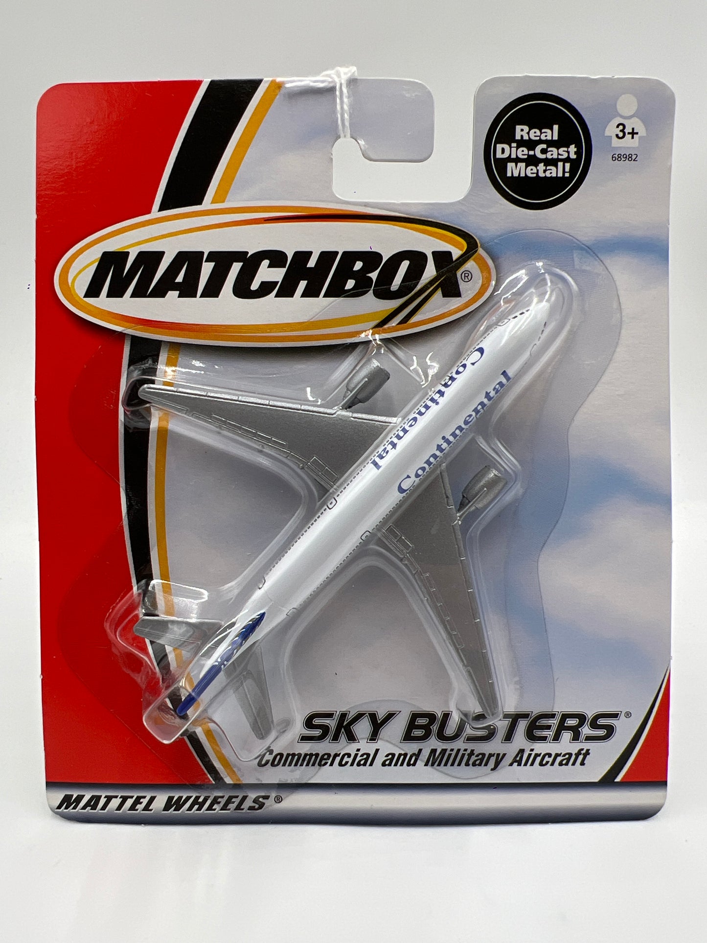 Matchbox Sky Busters DC-10 Continental #2 White TT2