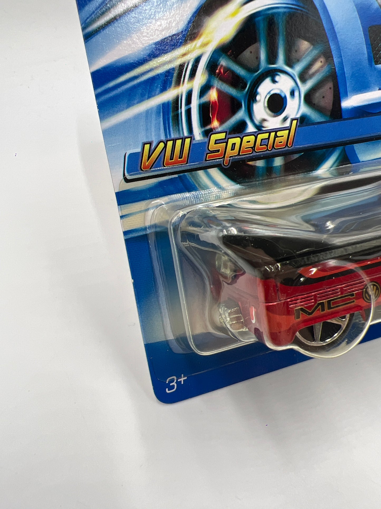 2005 Hot Wheels Mattel Creations VW Special #186 Customized VW Drag Truck Red 159A