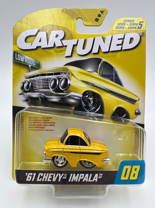 MGA Car Tuned Hobby Exclusive Series 5 #8 61 Chevy Impala Yellow 186G
