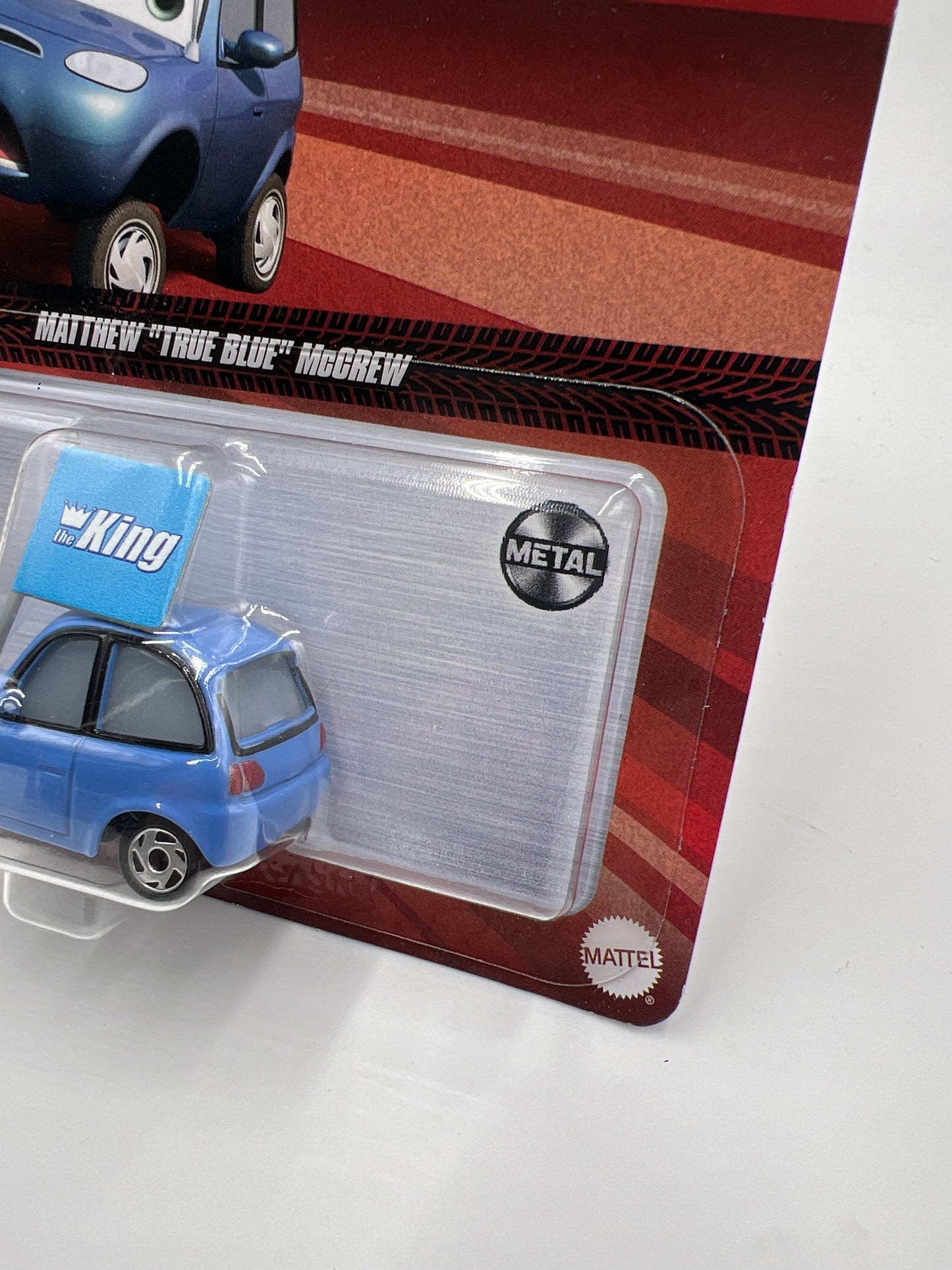 Disney Pixar Cars Matthew True Blue McCrew Blue 139C