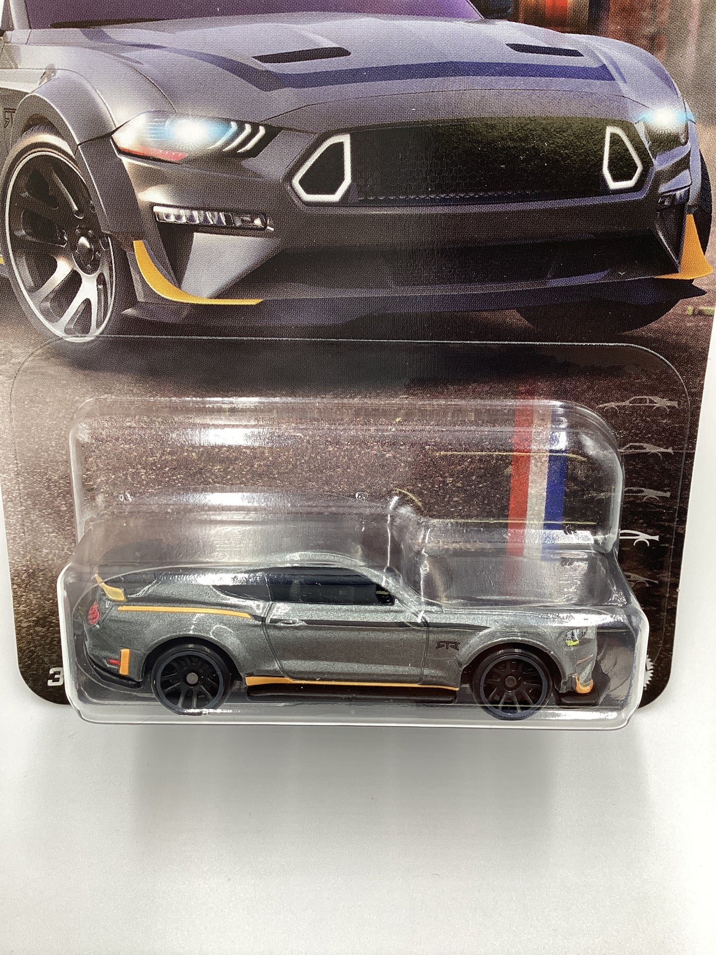 2024 Hot Wheels Silver Series 60 Years Mustang #4 18 Ford Mustang RTR Spec 5 Gray 151D