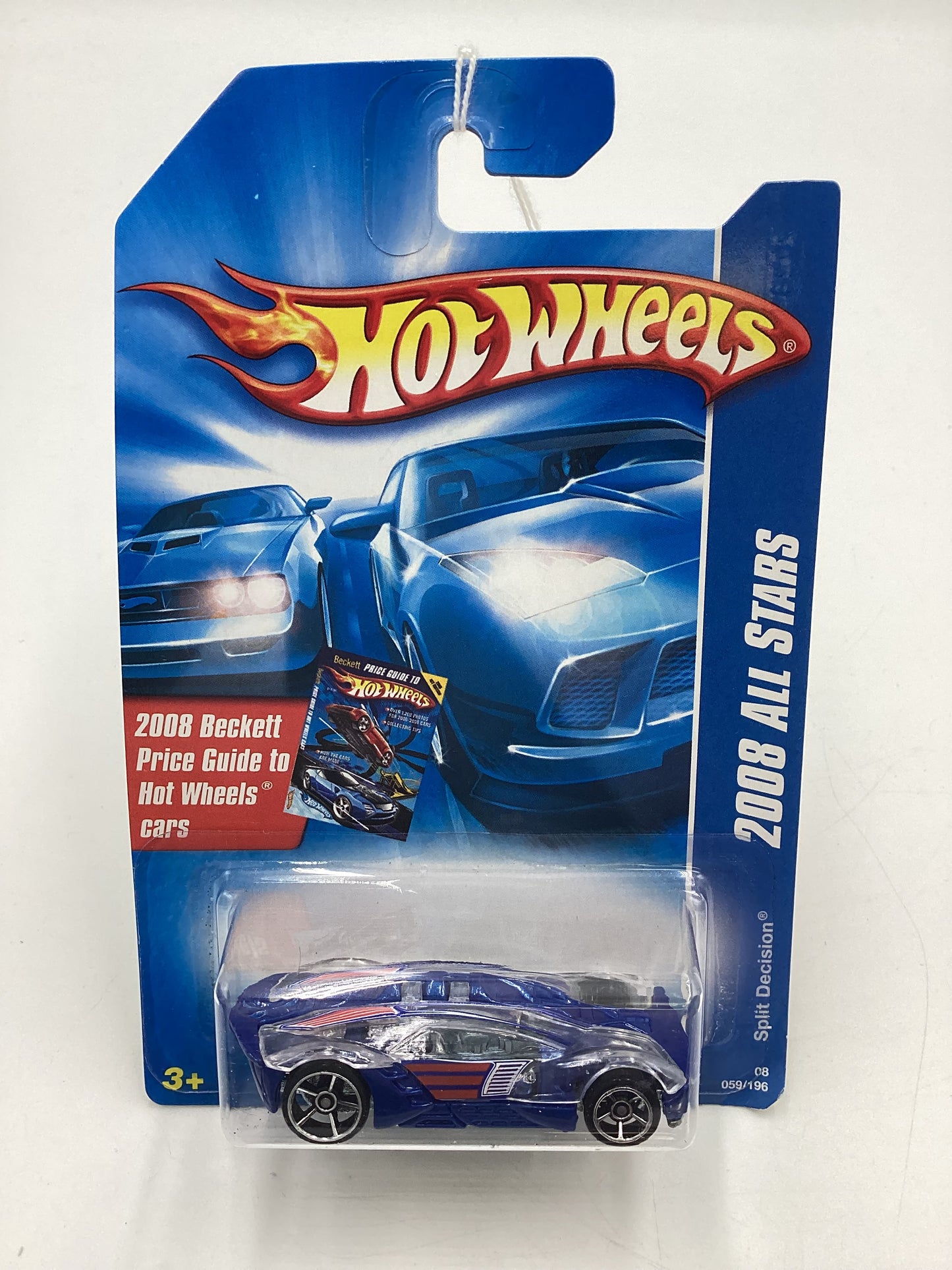 Hot Wheels Stars #59 Split Decision Blue