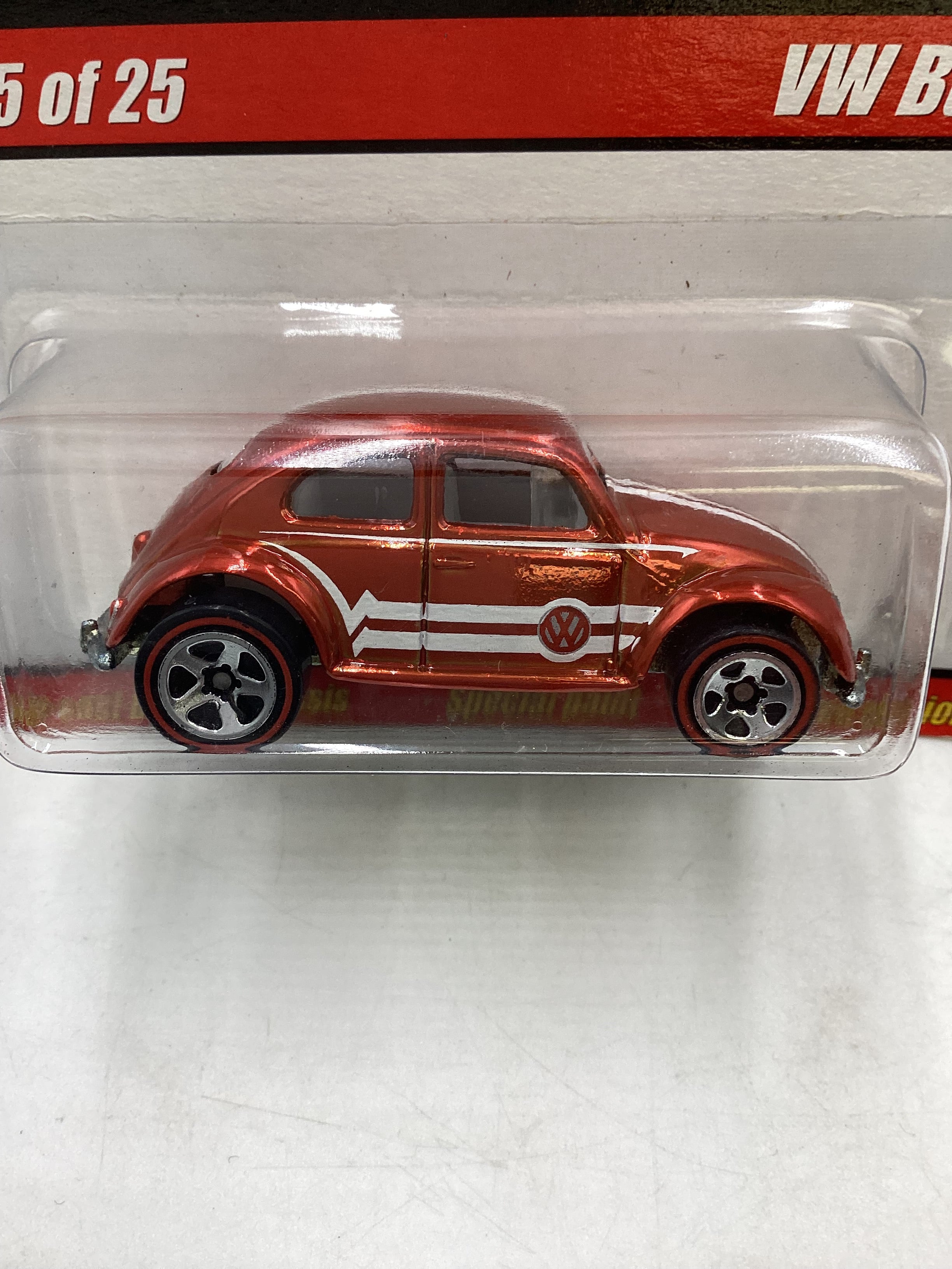 Hot wheels Classics series 1 #25 VW Bug Orange (SR) – carolinasdiecast