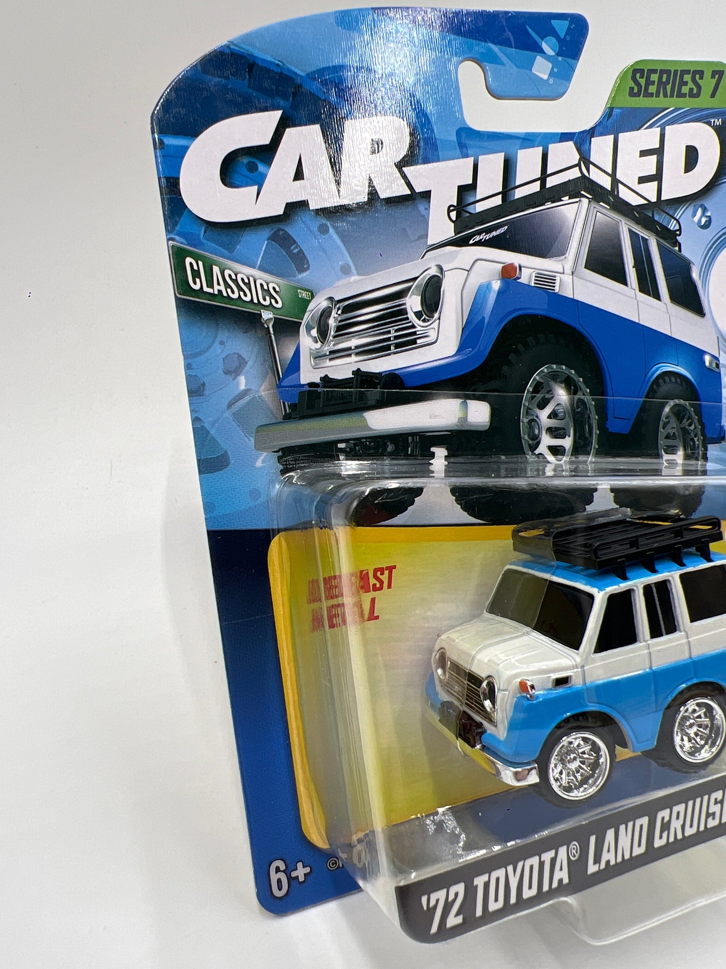 MGA Car Tuned Series 7 #4 72 Toyota Land Cruiser J50 Blue/White 181D