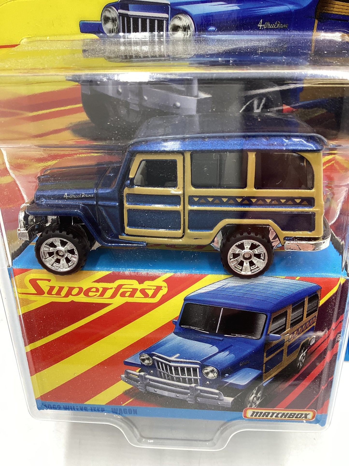 Matchbox Superfast 1962 Willys Jeep Wagon 172B