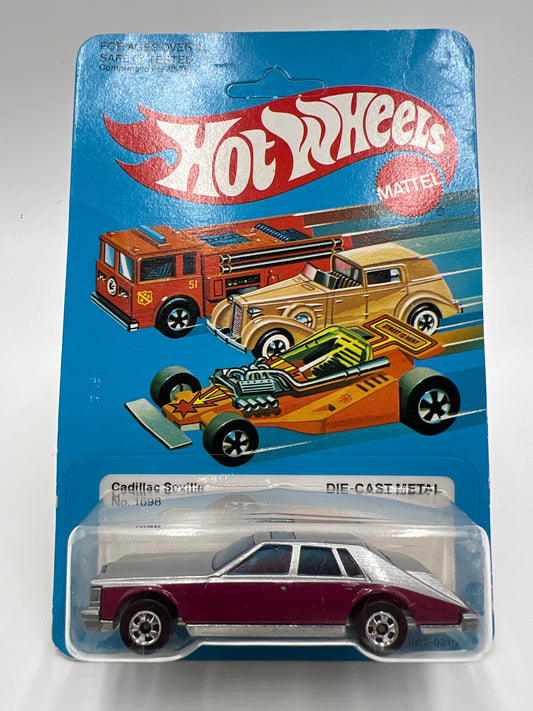 Hot Wheels Original 1982 #1698 Cadillac Seville Unpunched W/Protector