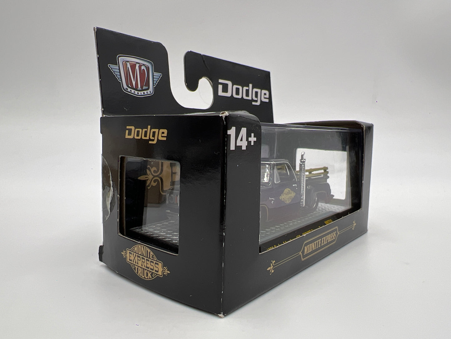 M2 Machines Walmart Exclusive 1978 Dodge Adventurer 150 Midnite Express Truck Black WMTS18