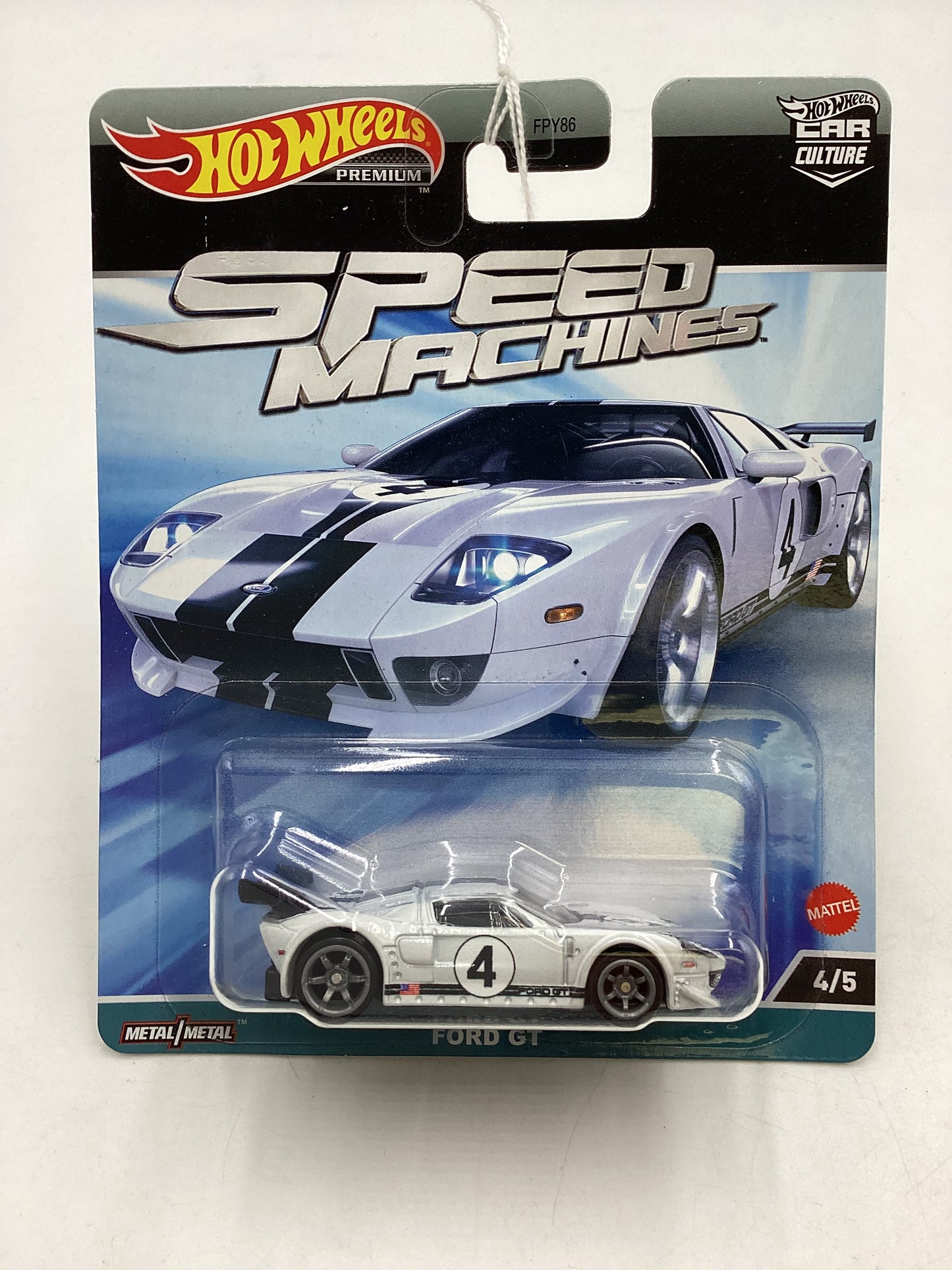 Hot wheels Speed Machines 4/5 Ford GT 253B