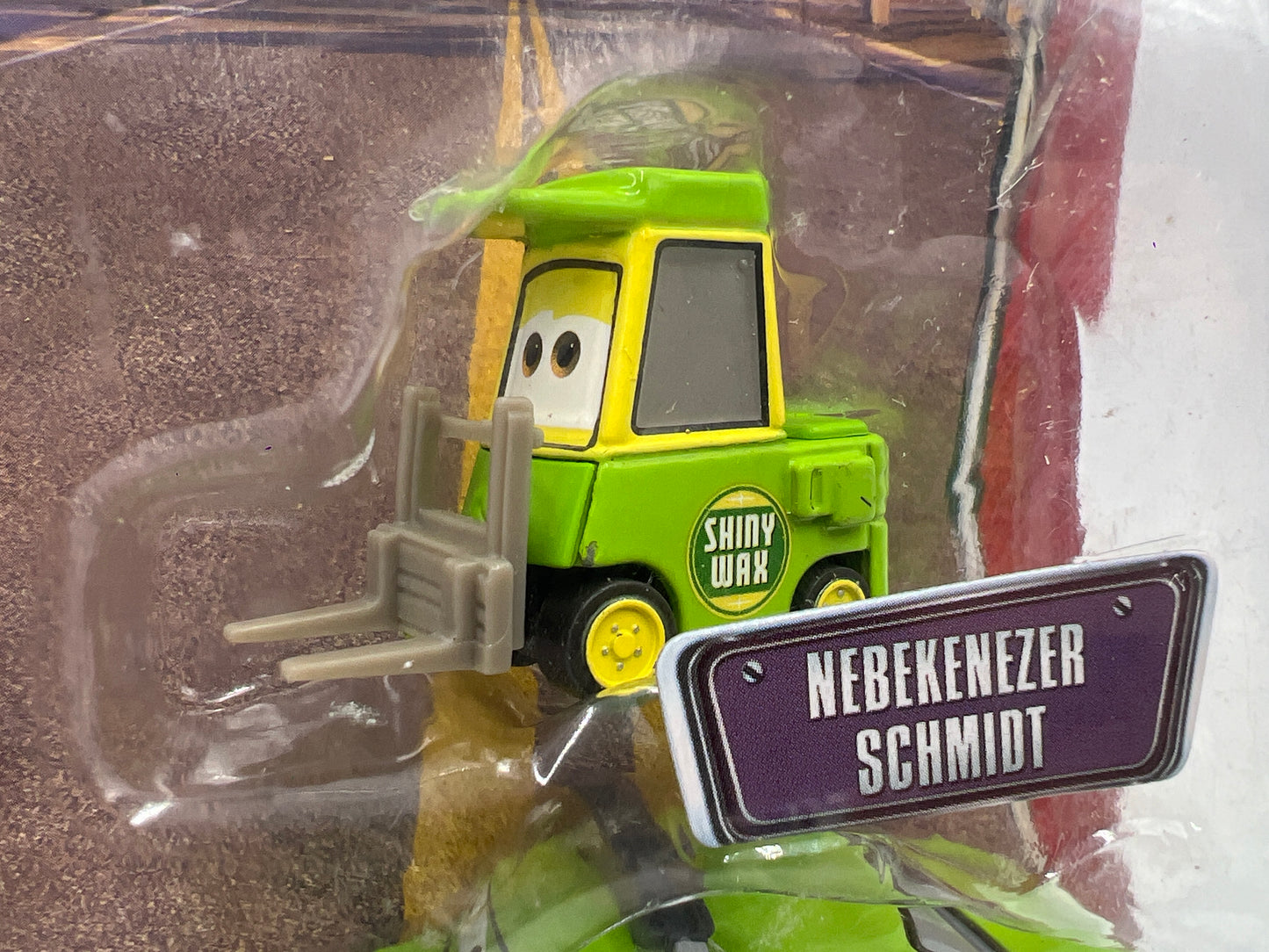 Disney Pixar The World Of Cars 3 Pack Team Shiny Wax Nebekenezer Schmidt & Senior Trax/Shiny Wax 136A