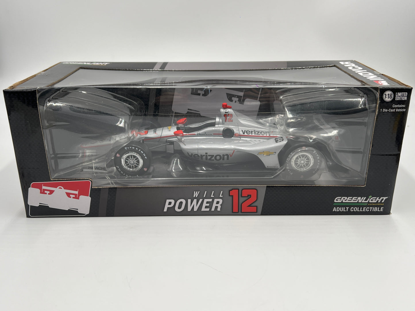 Greenlight 1:18 Indycar Series Will Power #12 Verizon Silver