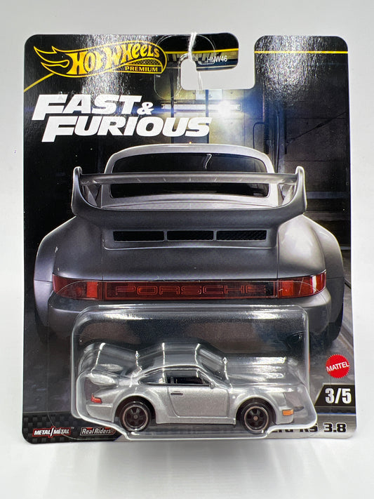 2025 Hot Wheels Premium Fast & Furious #3 Porsche 911 Carrera RS 3.8 Silver 251D